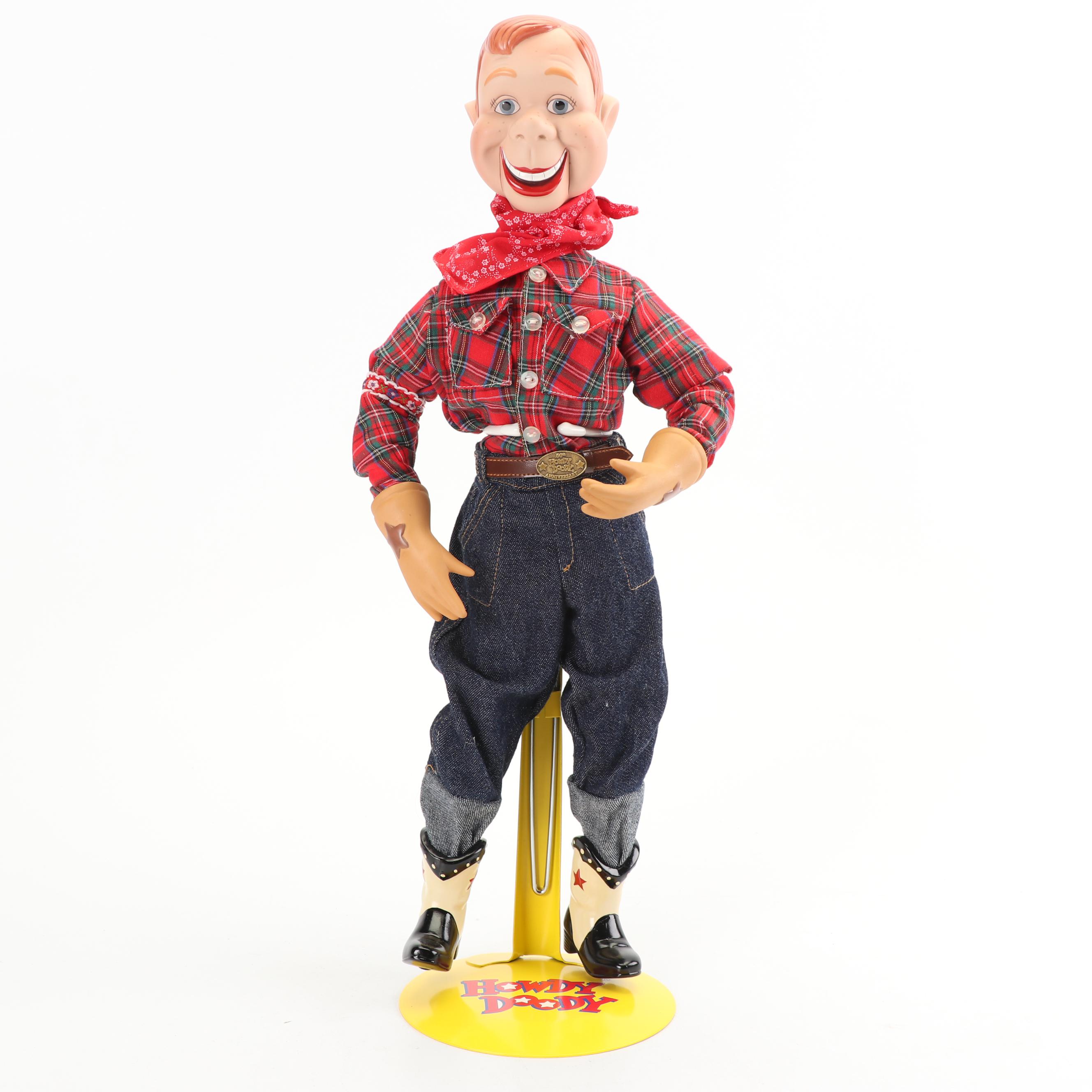 50th Anniversary "Howdy Doody" Porcelain Doll by Stanton Arts, 1998