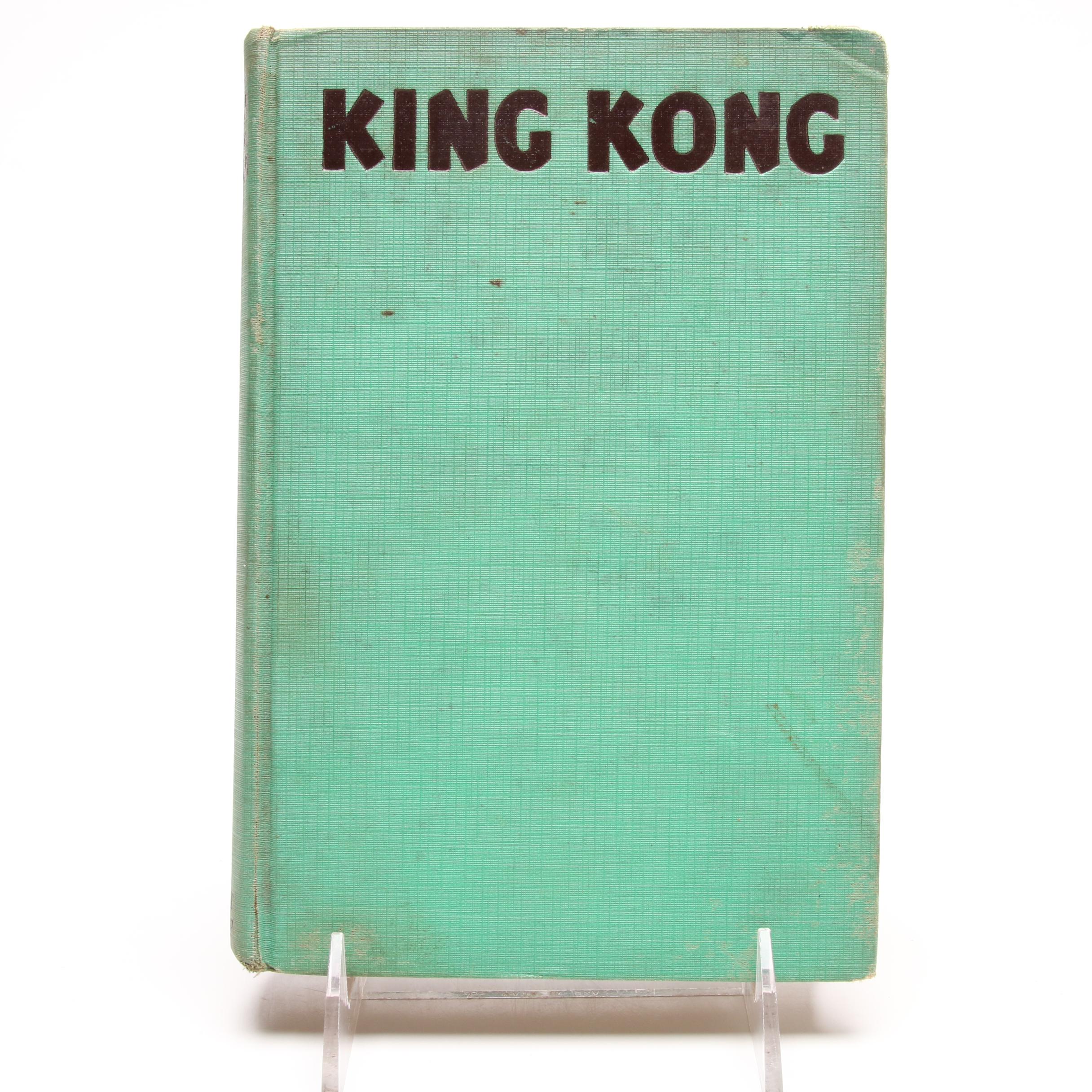 1932 First Edition "King Kong" Novelization with Facsimile Dust Jacket