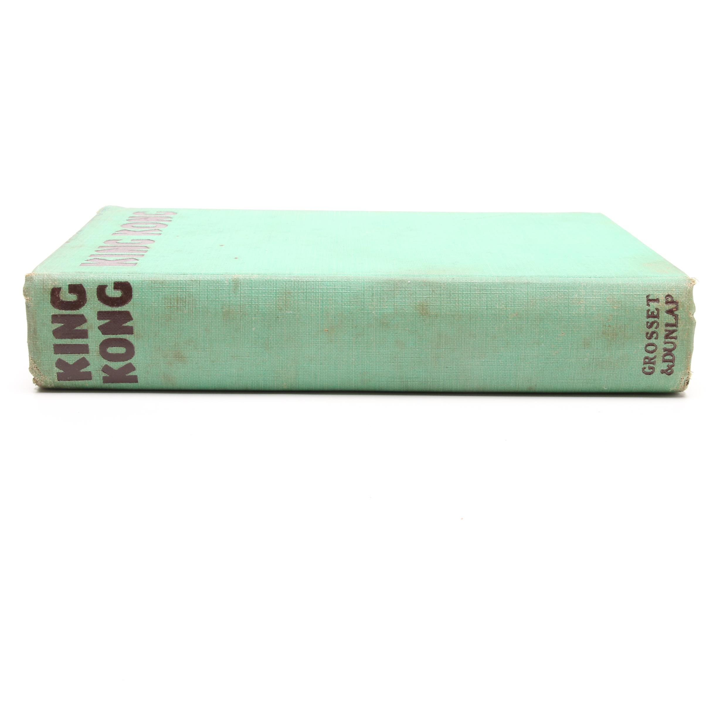 1932 First Edition "King Kong" Novelization with Facsimile Dust Jacket