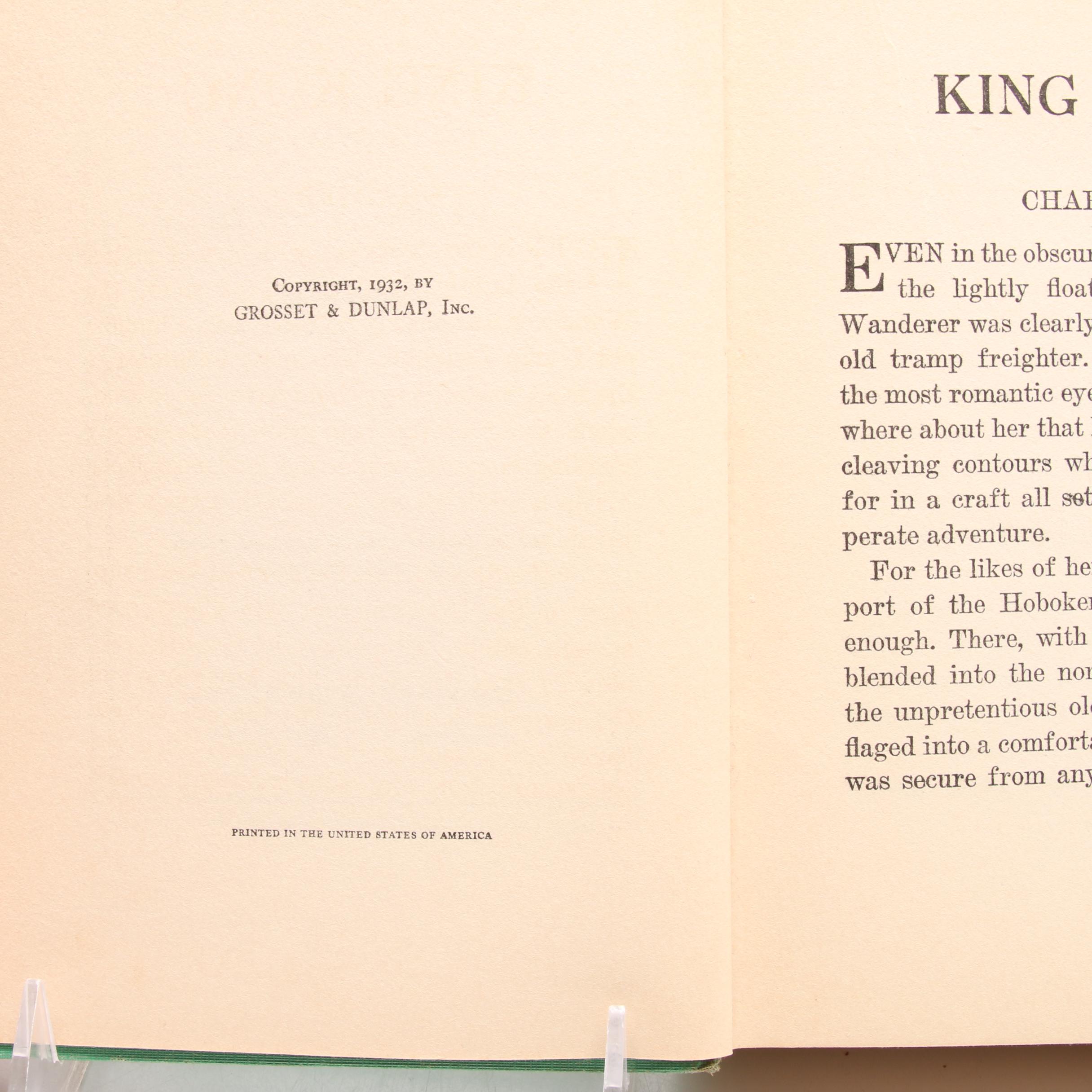 1932 First Edition "King Kong" Novelization with Facsimile Dust Jacket
