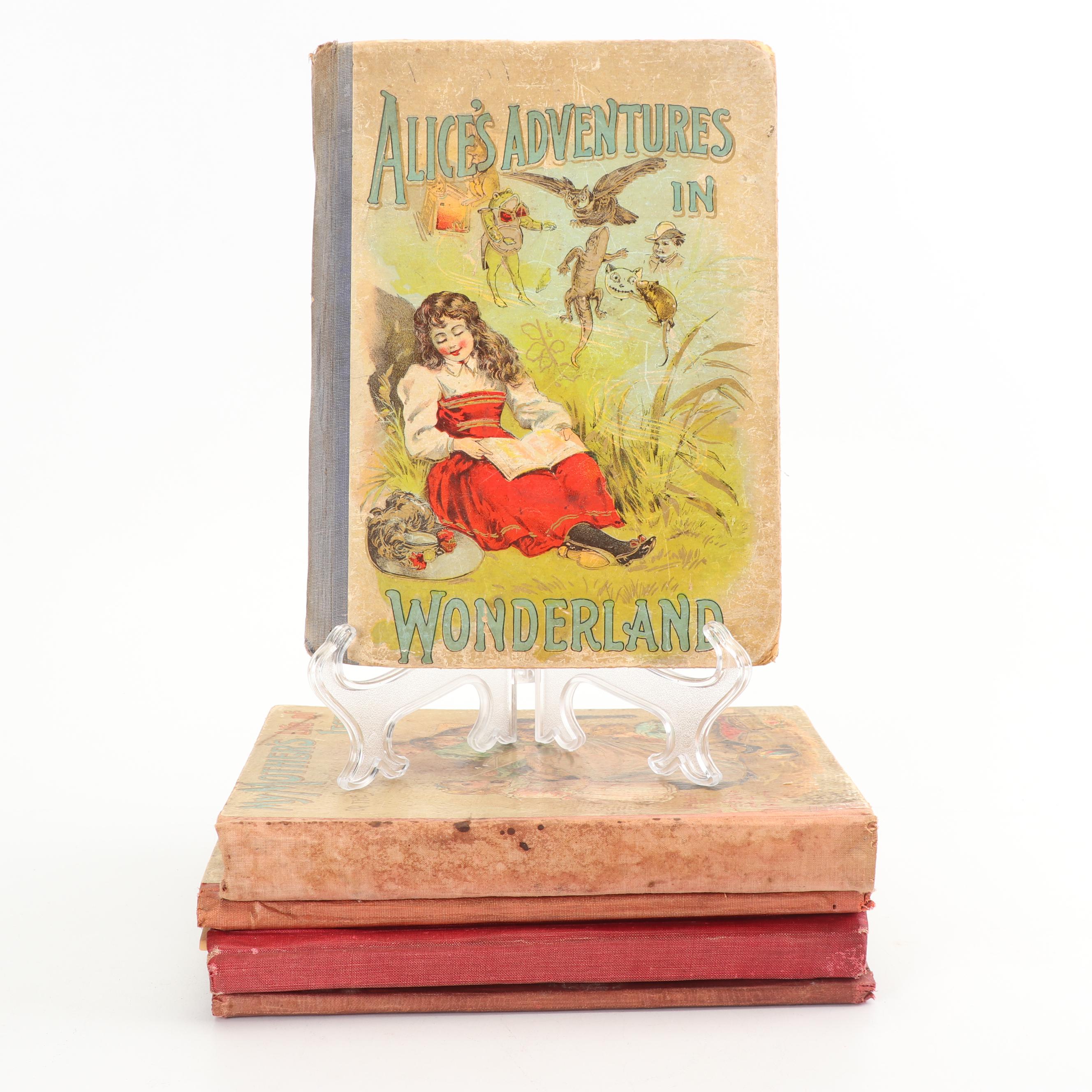 Children's Books Including "Alice's Adventures in Wonderland"