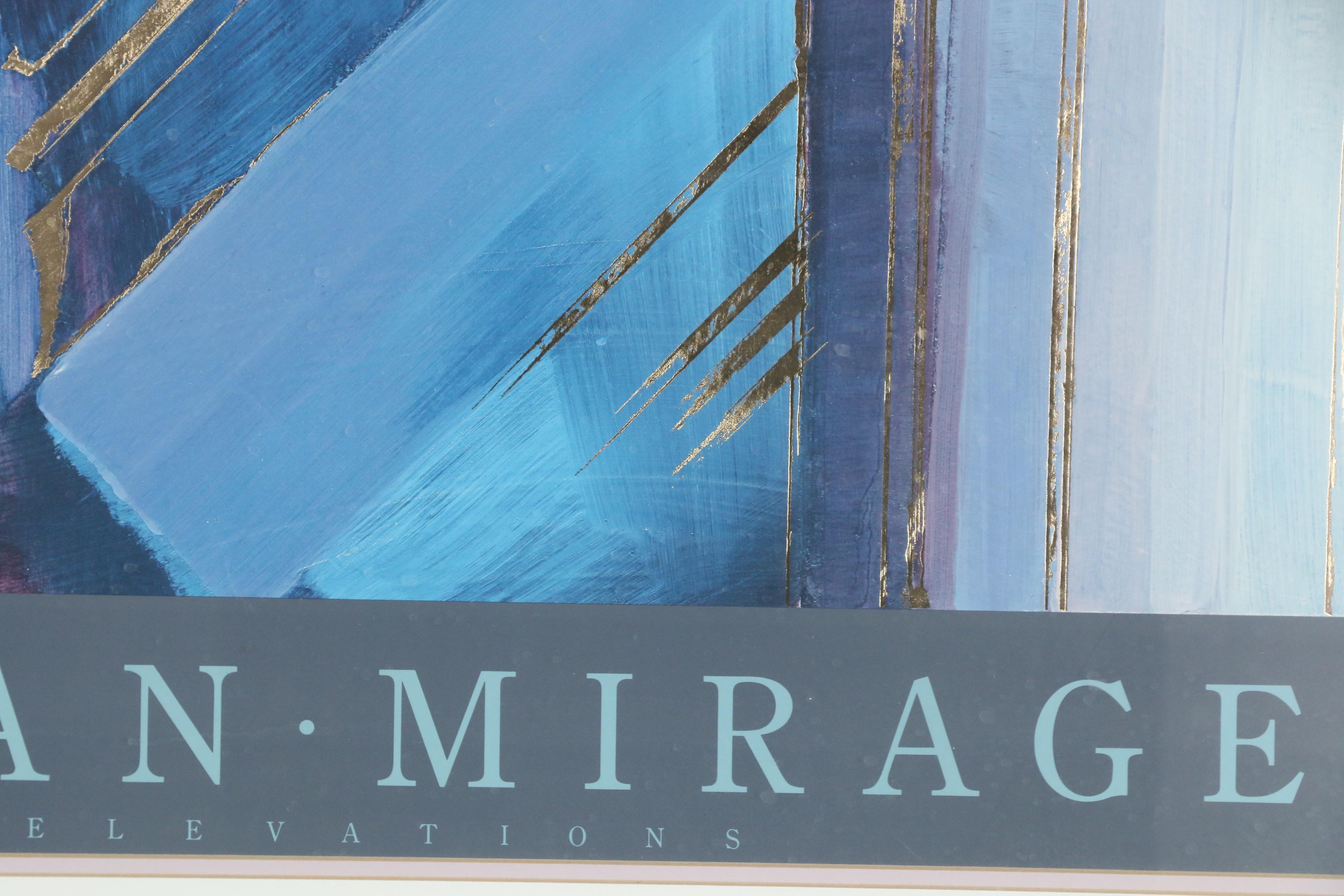 Offset Lithograph Exhibition Poster after Tyler Dean "Chromatic Elevations"