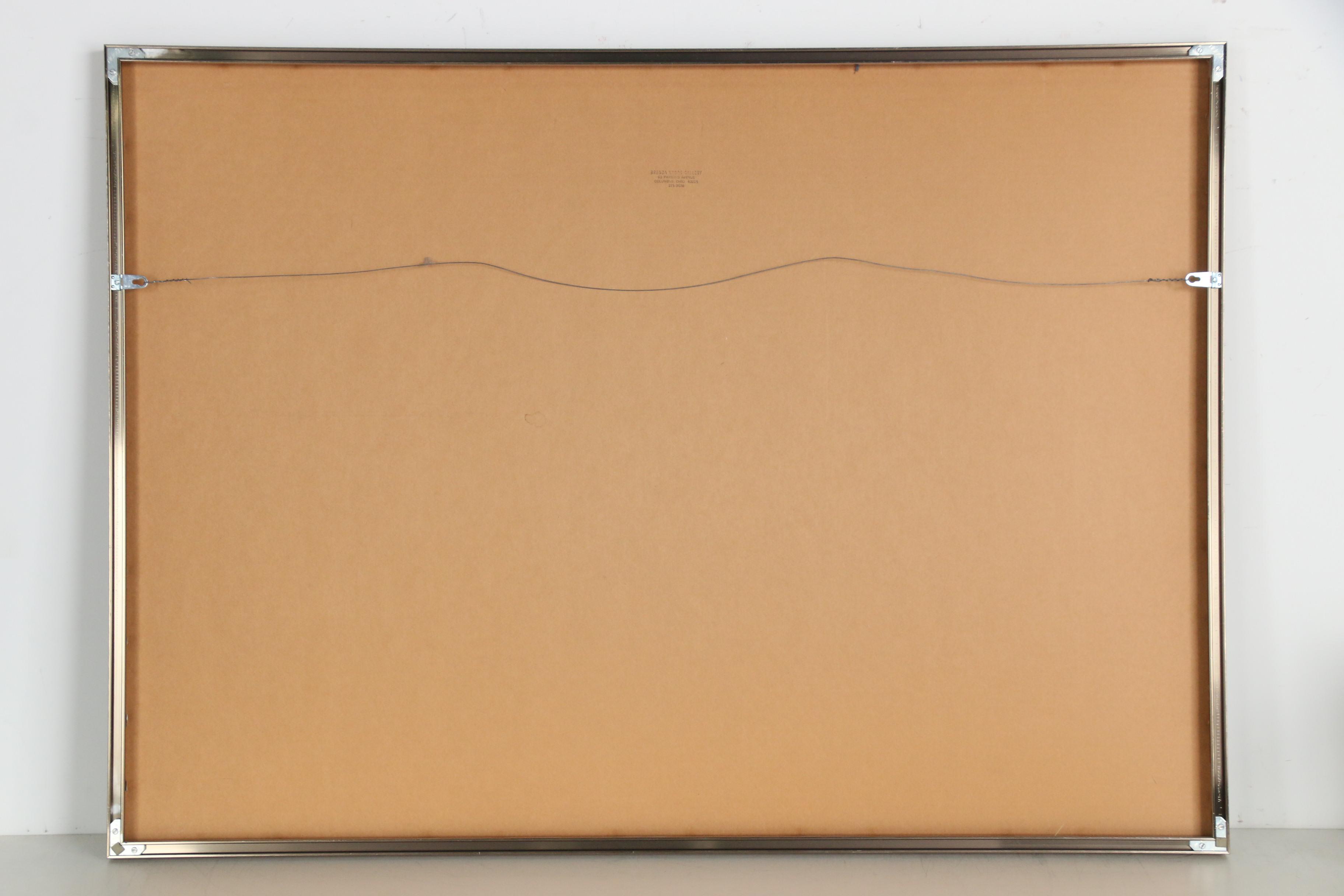 Offset Lithograph Exhibition Poster after Tyler Dean "Chromatic Elevations"