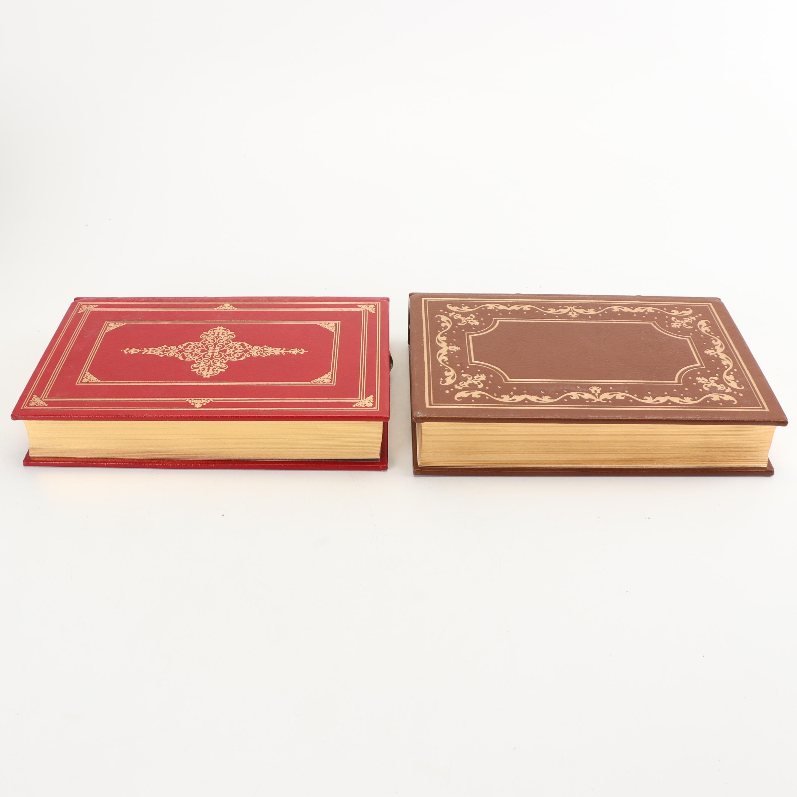 Franklin Library Editions of Classic Books Including "Basic Works" by Freud