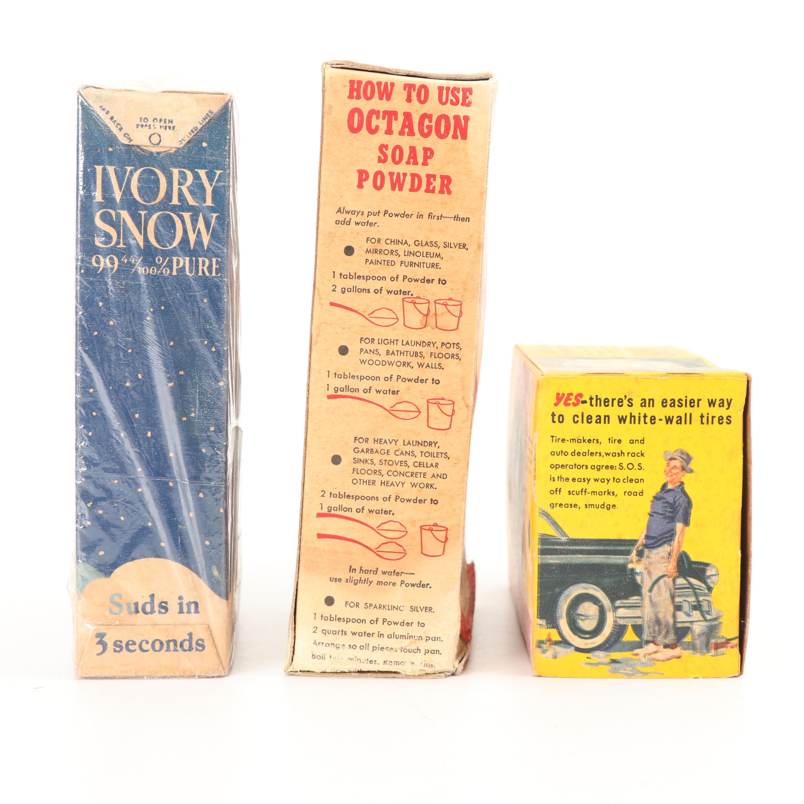 Cleaning Products Boxes and Containers