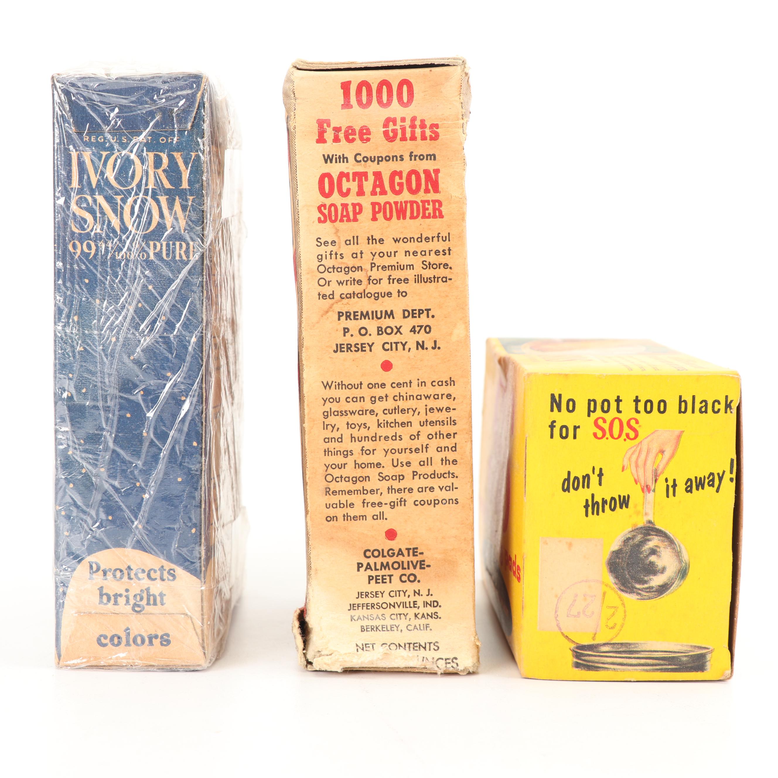 Cleaning Products Boxes and Containers