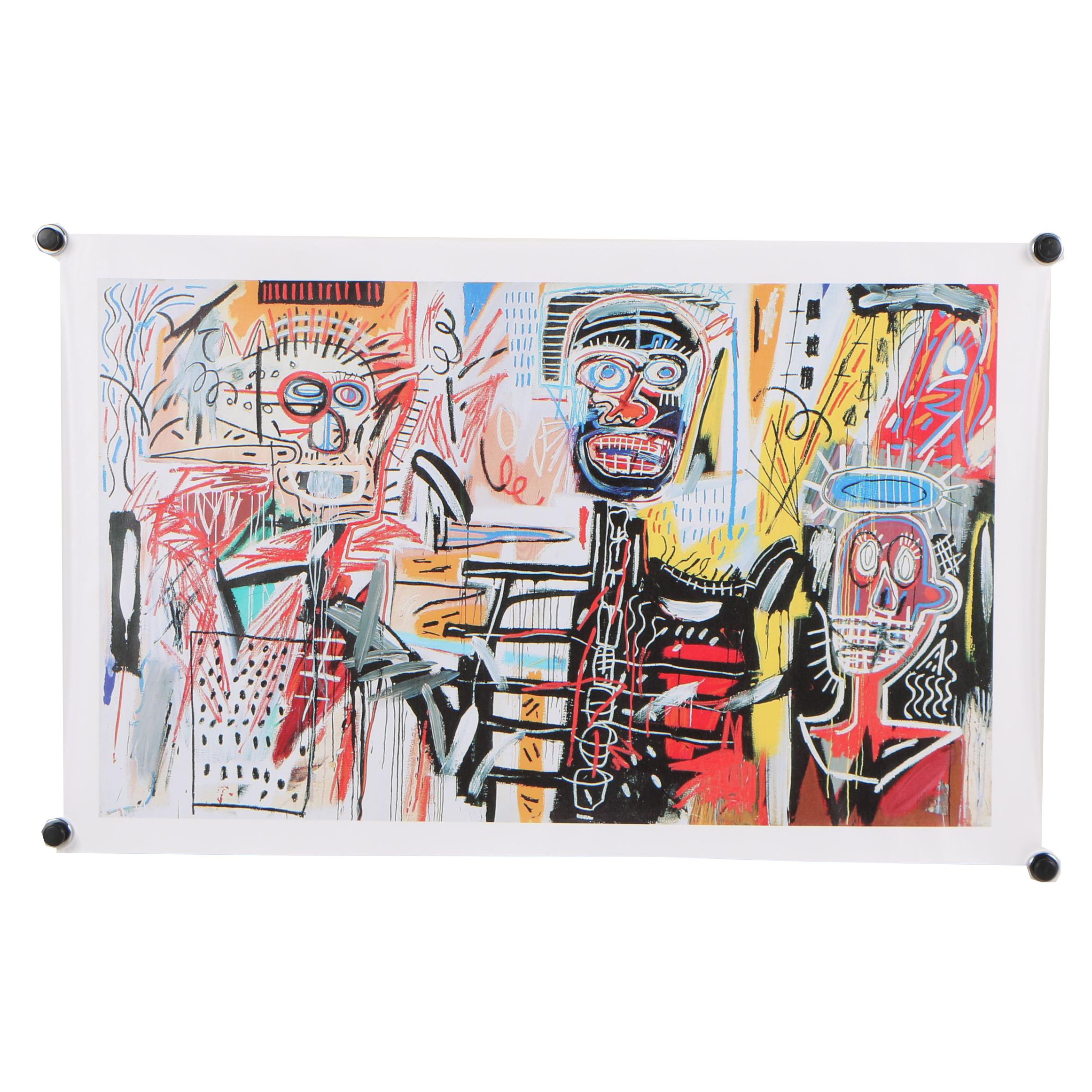 Giclée after Jean-Michel Basquiat 1982 "The Philistines"