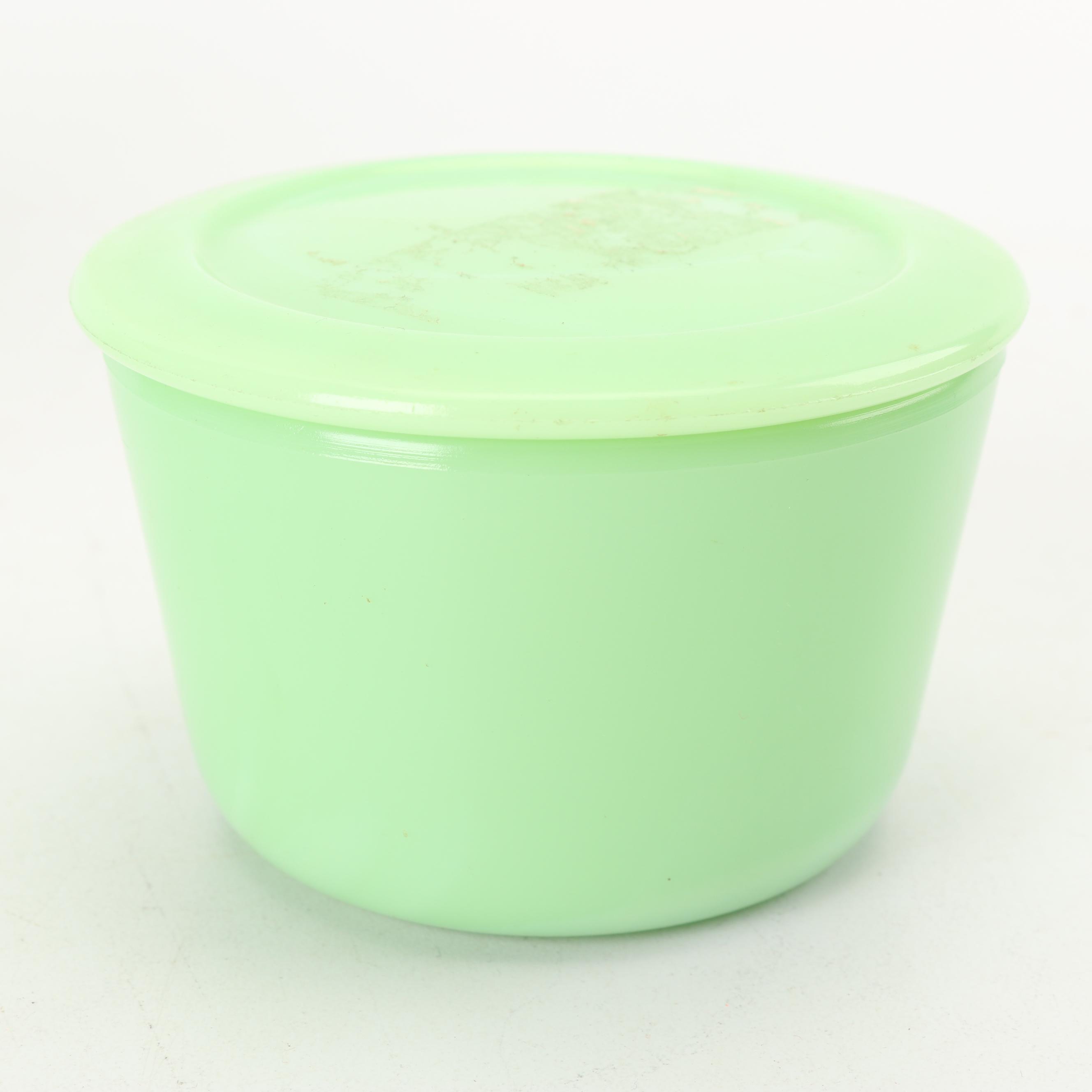 Jadeite Drip Jars Including McKee, Mid-Century