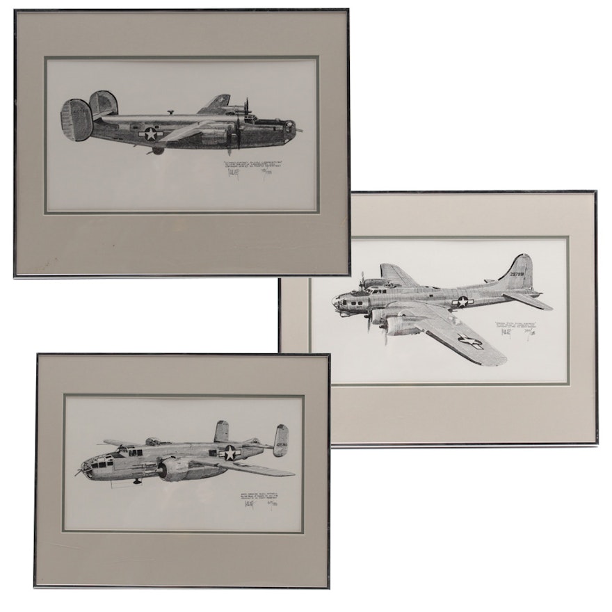 Joe Milich Aeronautical Offset Prints