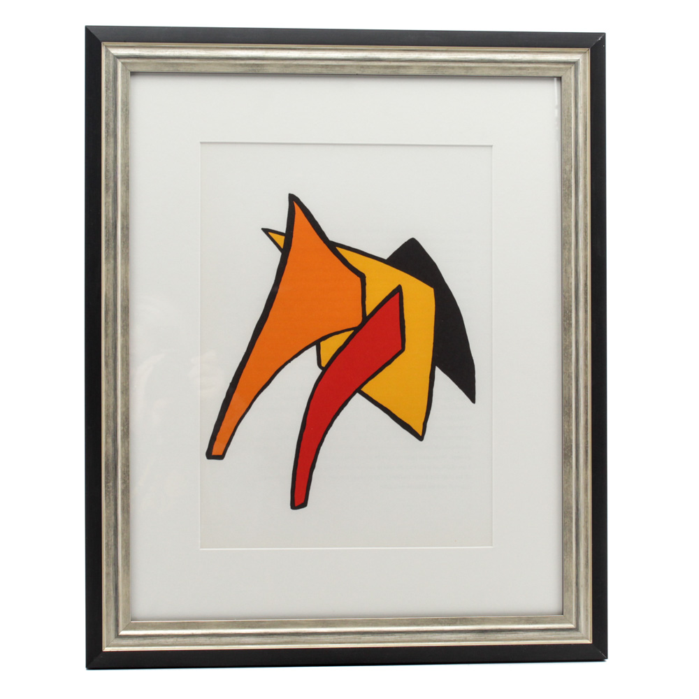 Alexander Calder Lithograph for "Derriere Le Miroir"