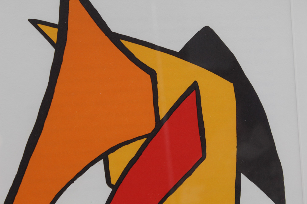 Alexander Calder Lithograph for "Derriere Le Miroir"