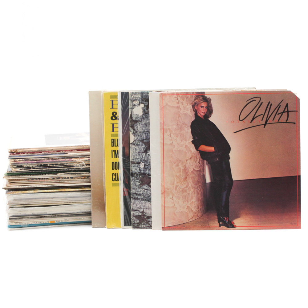 Vintage 33 1/3 RPM Record Collection