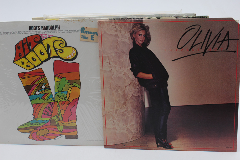 Vintage 33 1/3 RPM Record Collection