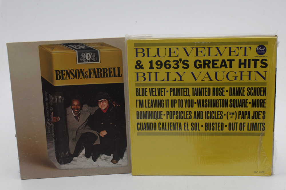 Vintage 33 1/3 RPM Record Collection