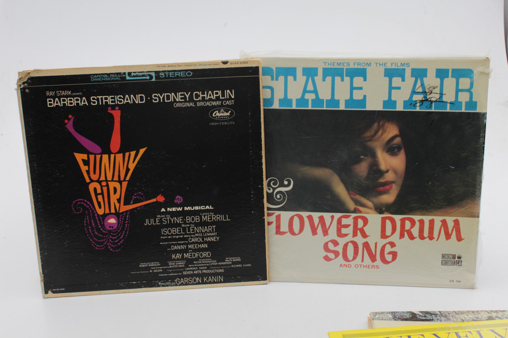 Vintage 33 1/3 RPM Record Collection