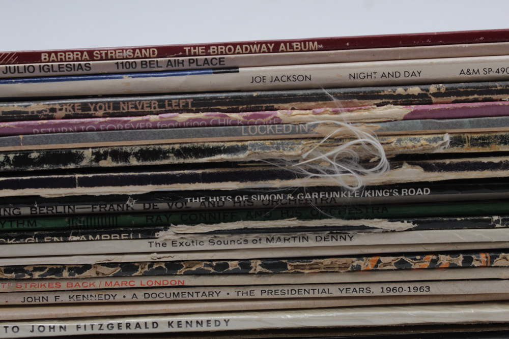 Vintage 33 1/3 RPM Record Collection