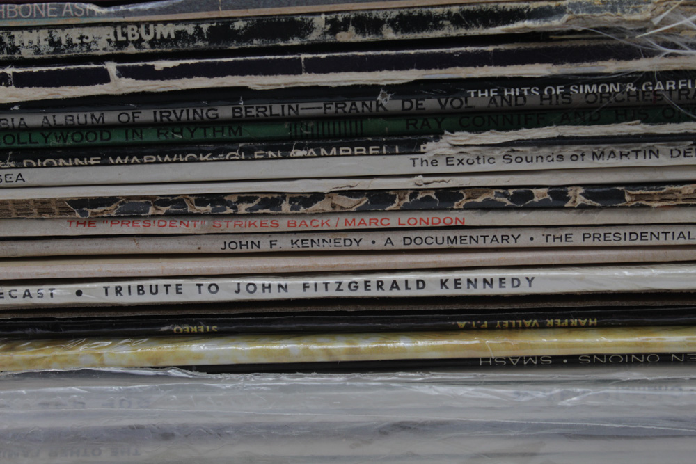 Vintage 33 1/3 RPM Record Collection