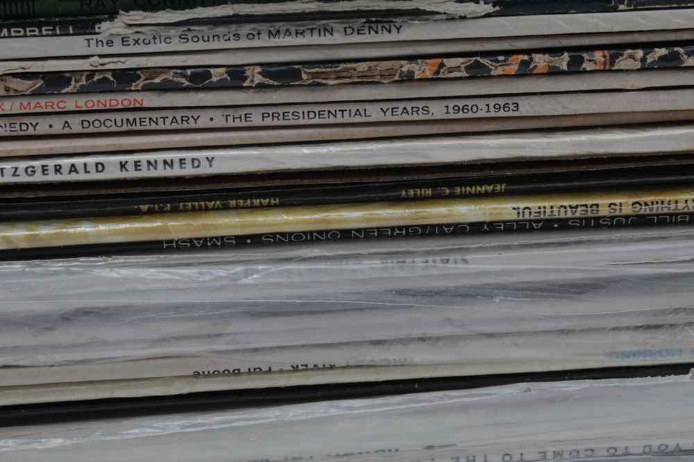 Vintage 33 1/3 RPM Record Collection
