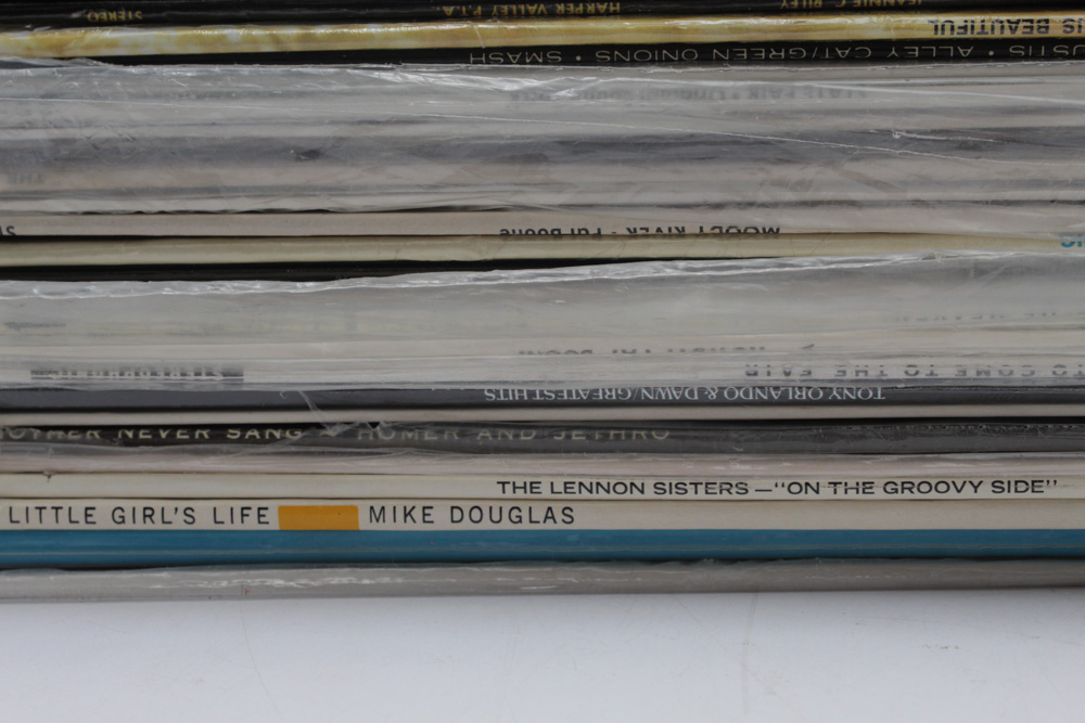 Vintage 33 1/3 RPM Record Collection