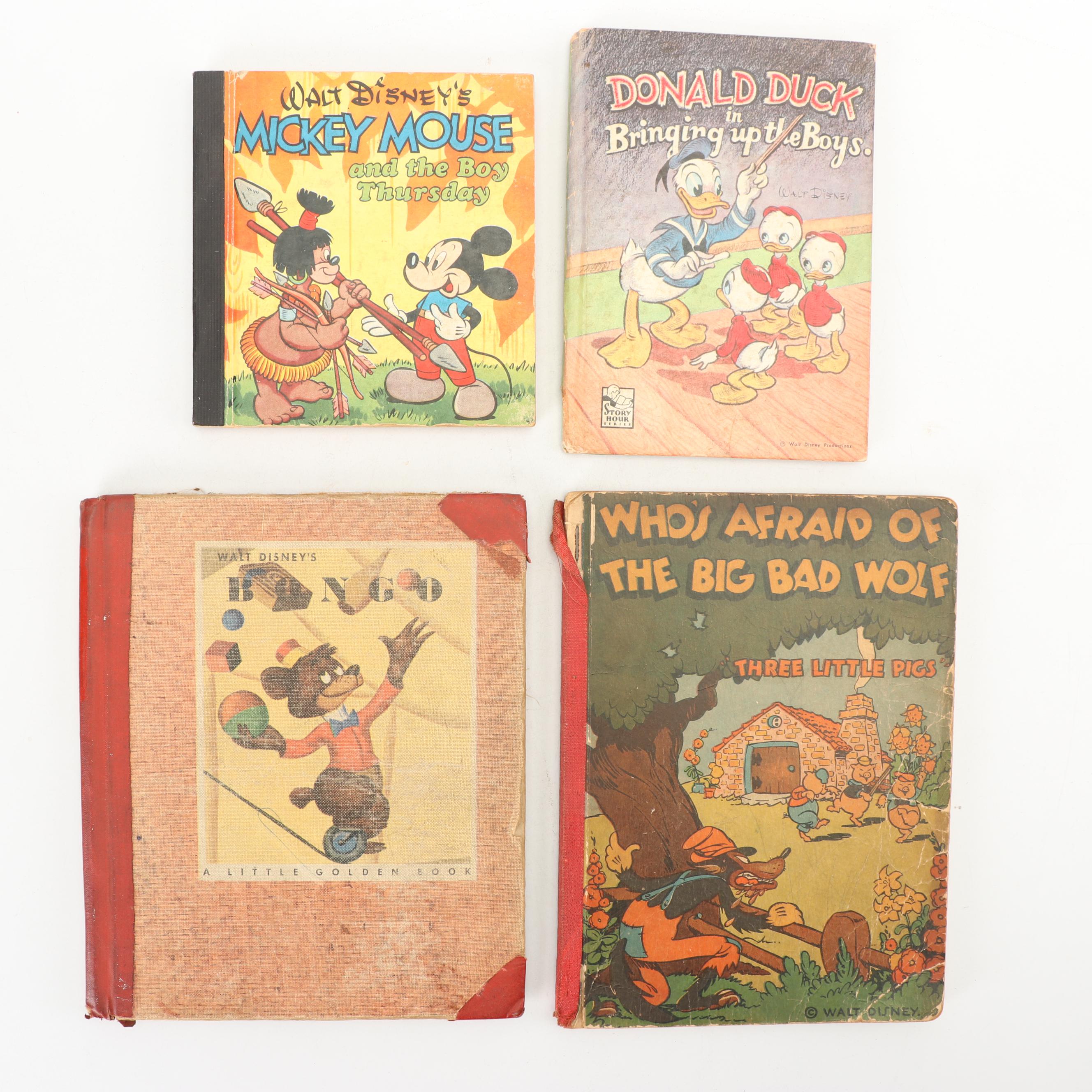 Walt Disney Children's Books, Mid 20th Century