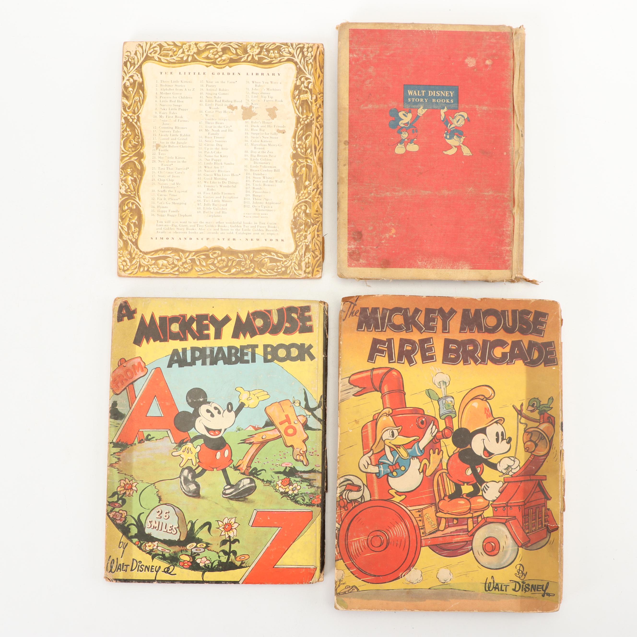 Walt Disney Children's Books, Mid 20th Century