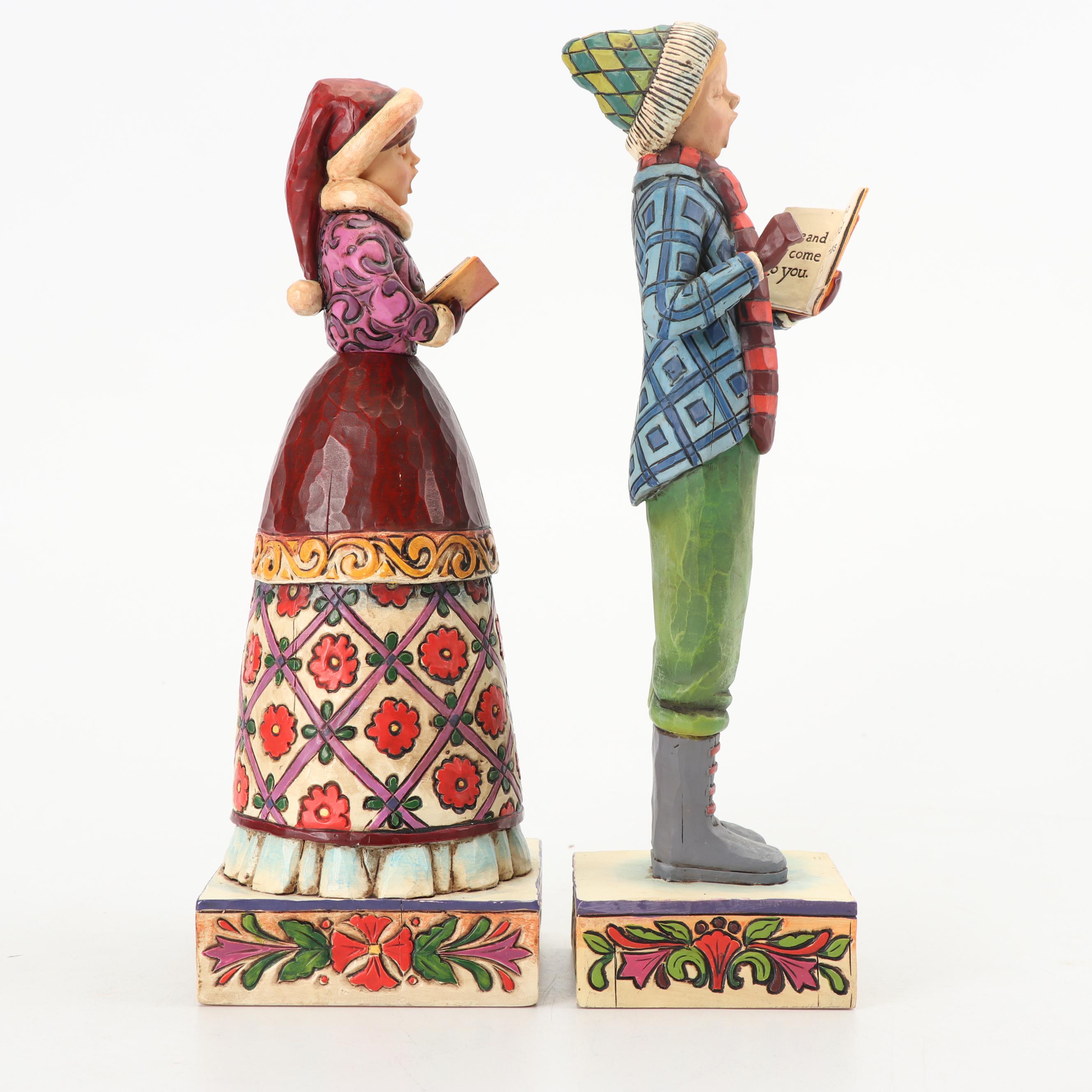 Jim Shore Heartwood Creek Caroling Children Figurines
