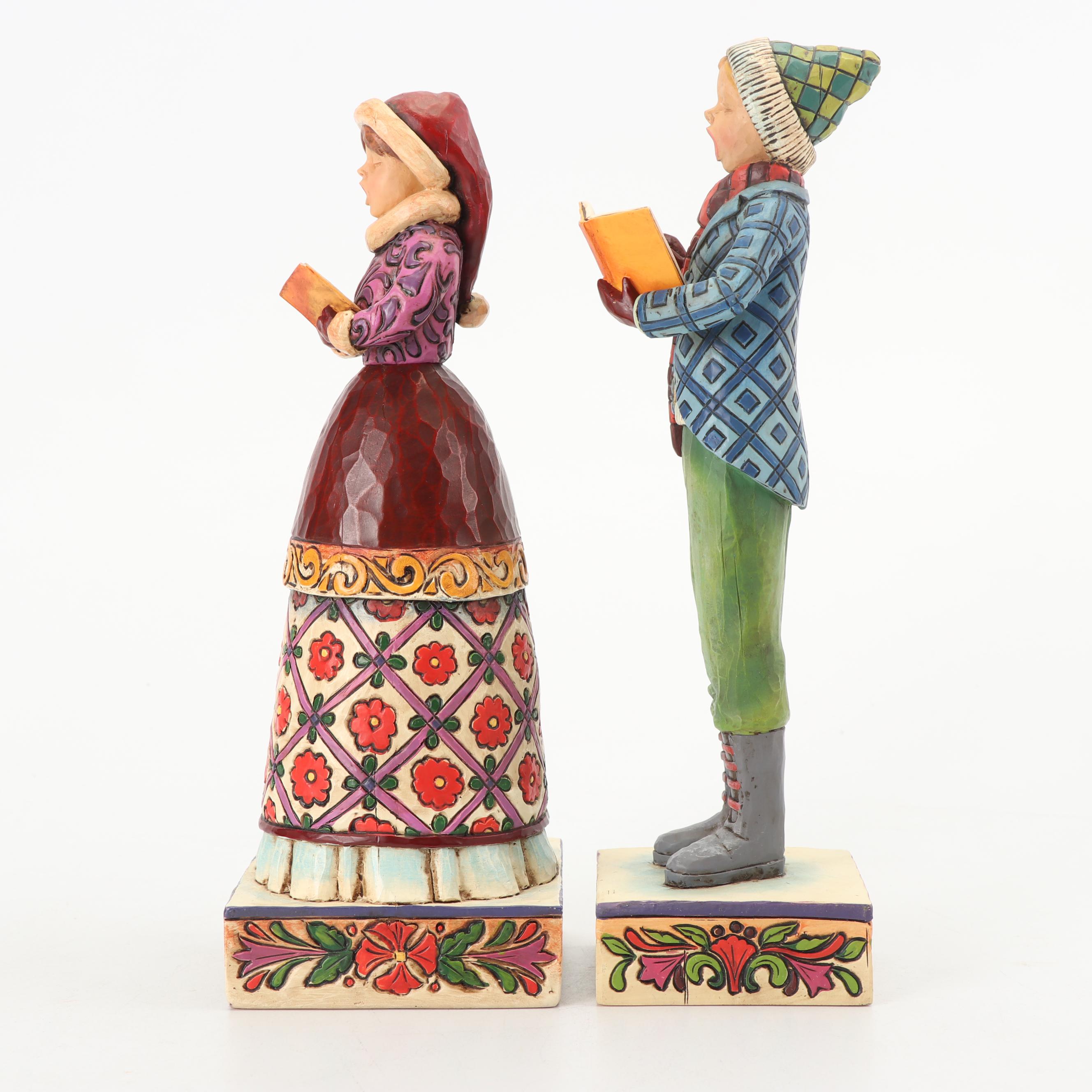 Jim Shore Heartwood Creek Caroling Children Figurines