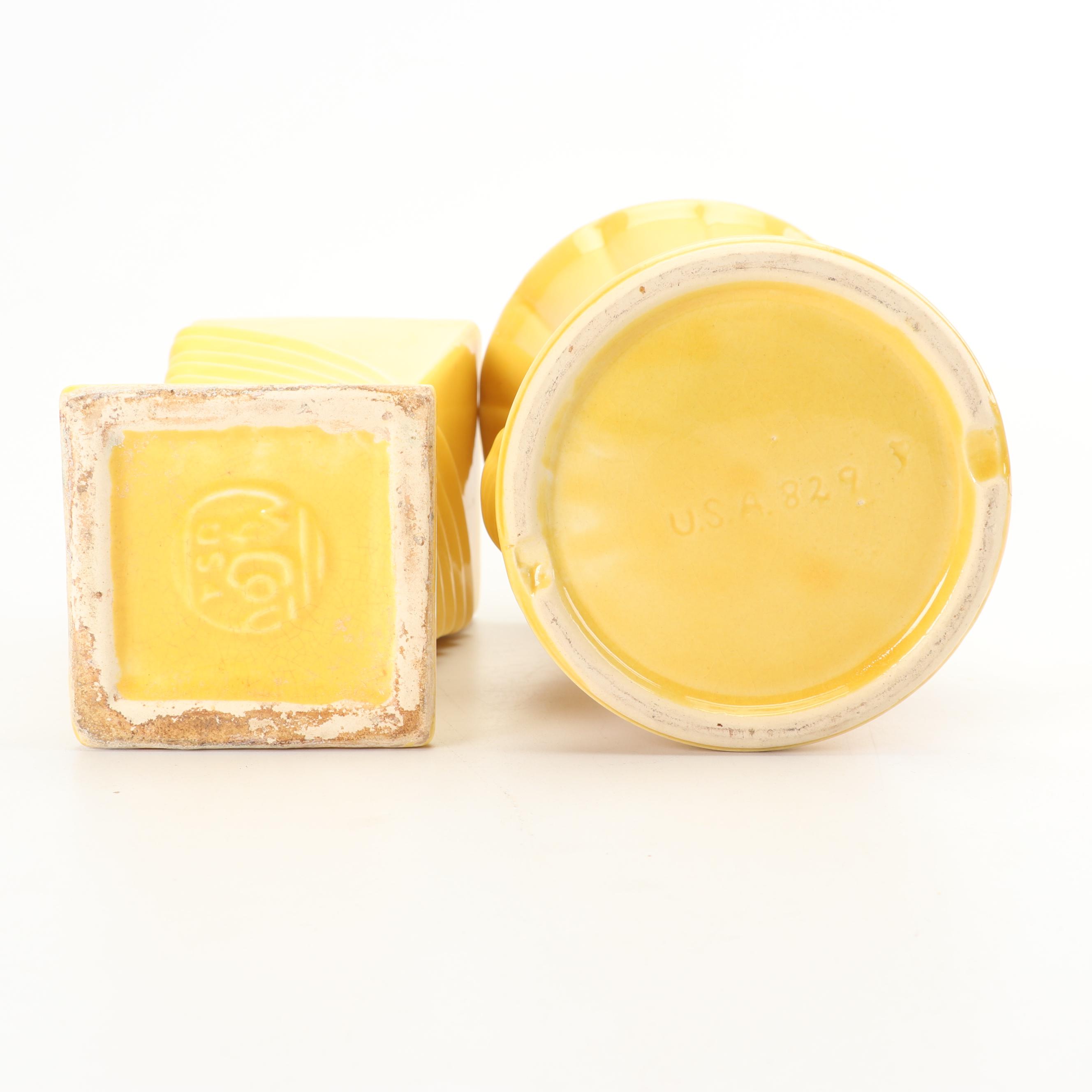 McCoy and Shawnee Vases, circa 1940