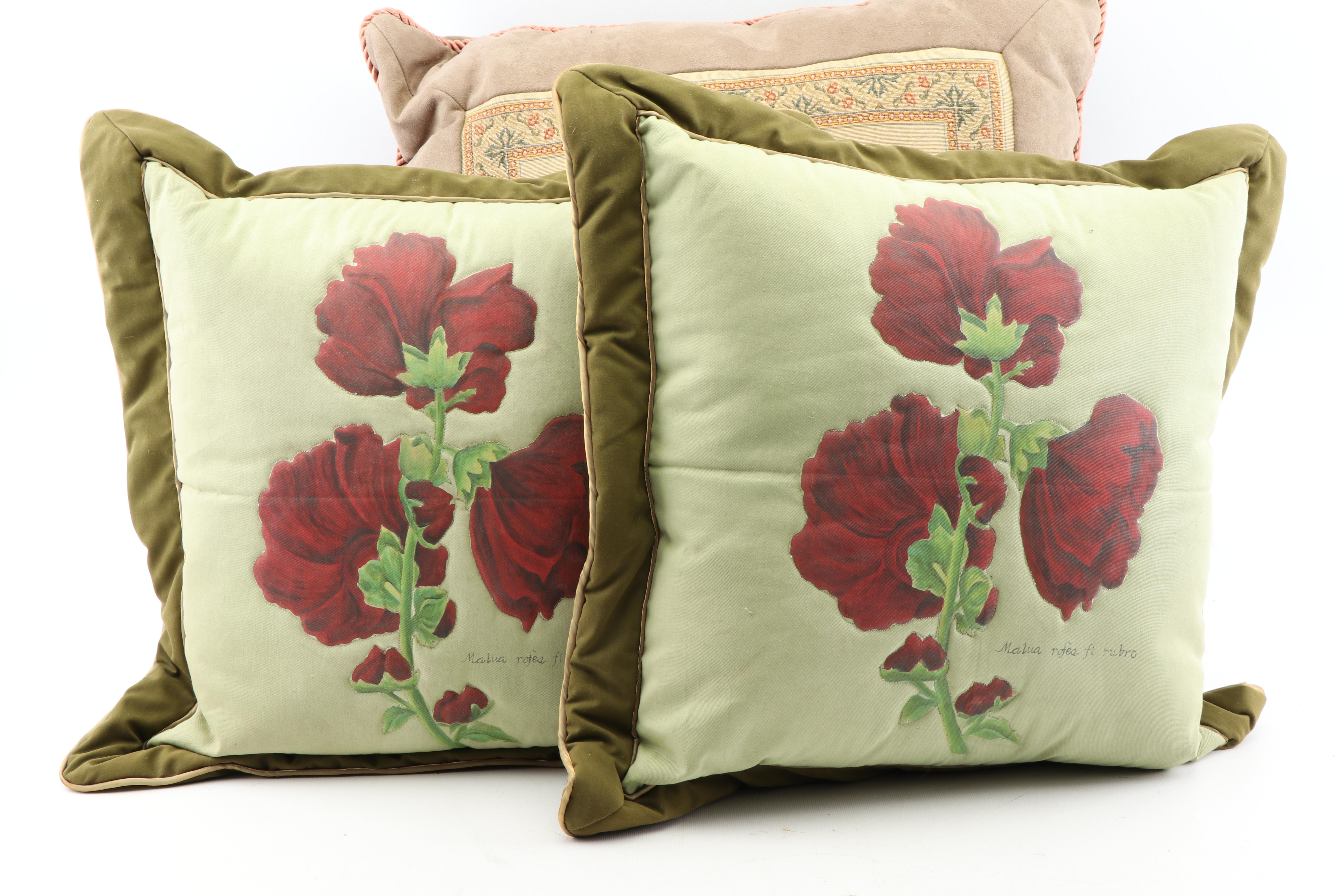 Contemporary Accent Pillows Including Ashford Court