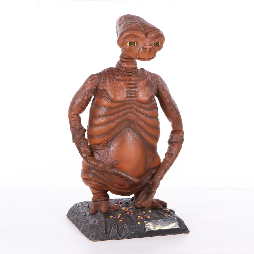 "E. T. The Extraterrestrial" Life-Size Limited Edition Movie Sculpture