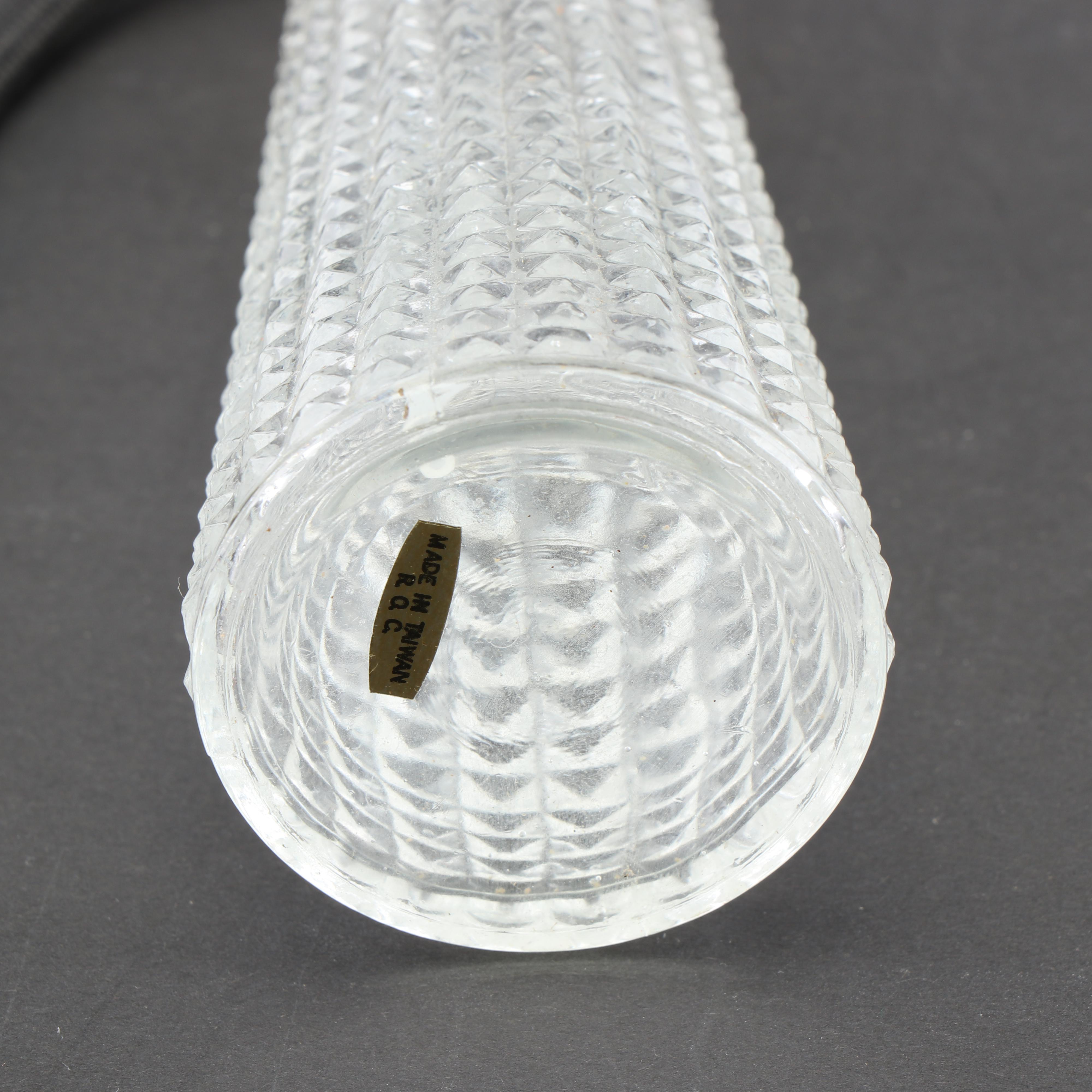 Glassworks Flower Vases with Crystal Barware, Atomizer, and Ring Holder