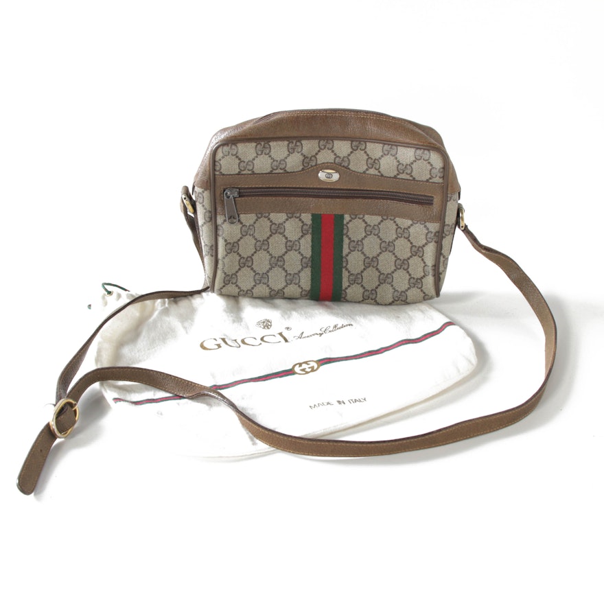 Vintage Gucci Accessory Collection Crossbody Handbag