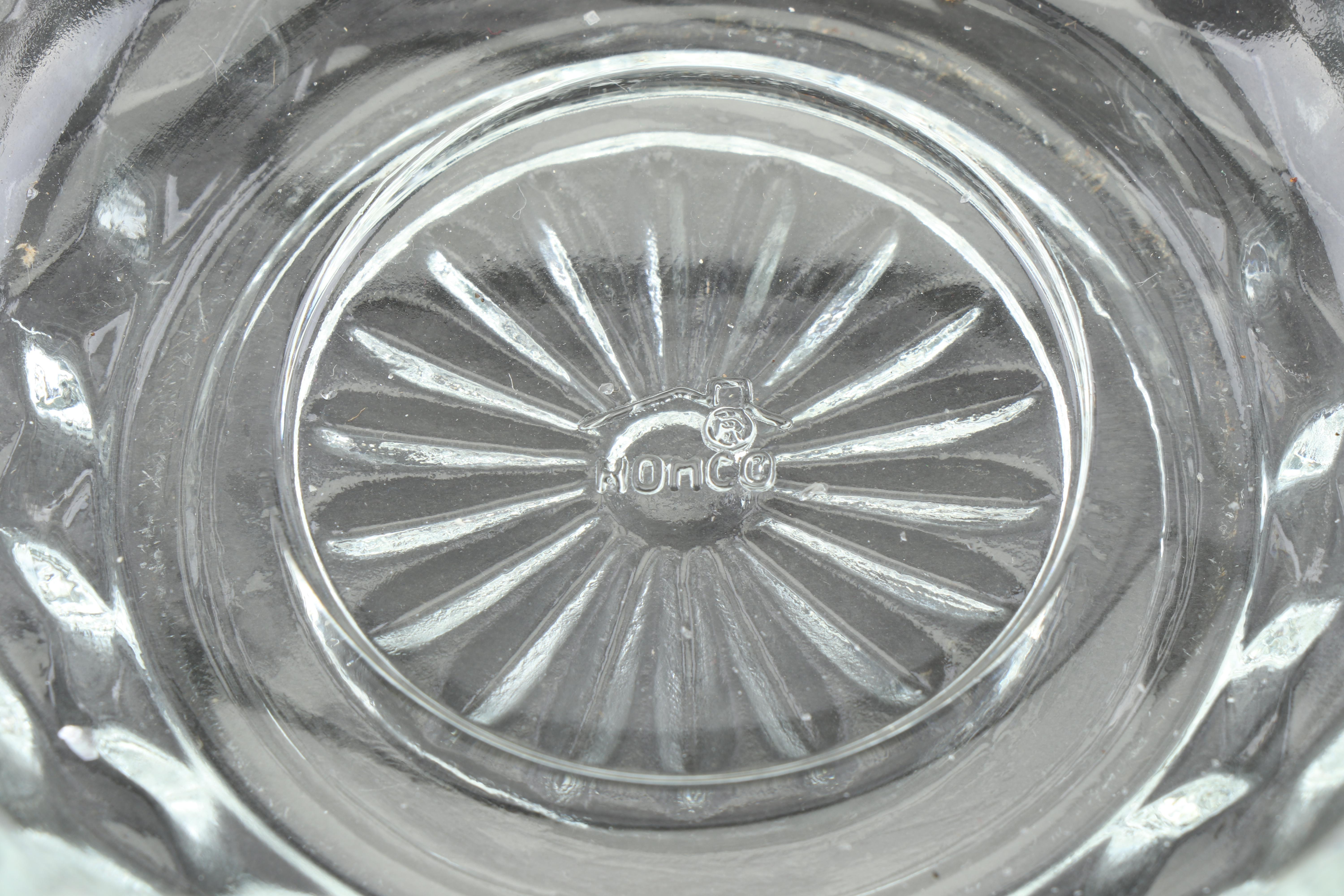 Fostoria "American Clear" Glass Dessert Plates and Bowls