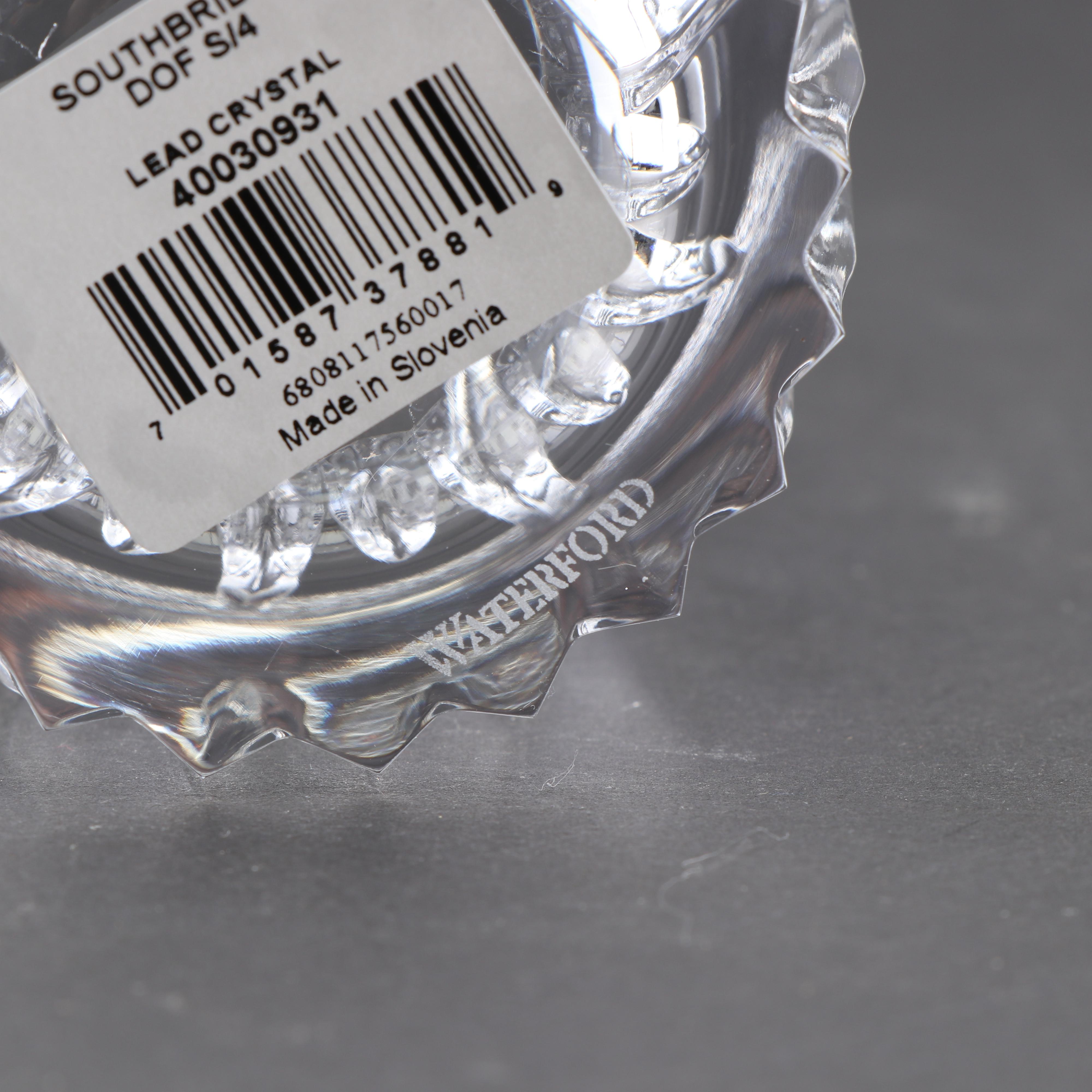 Waterford Crystal "Southbridge" Double Old Fashioned Glasses