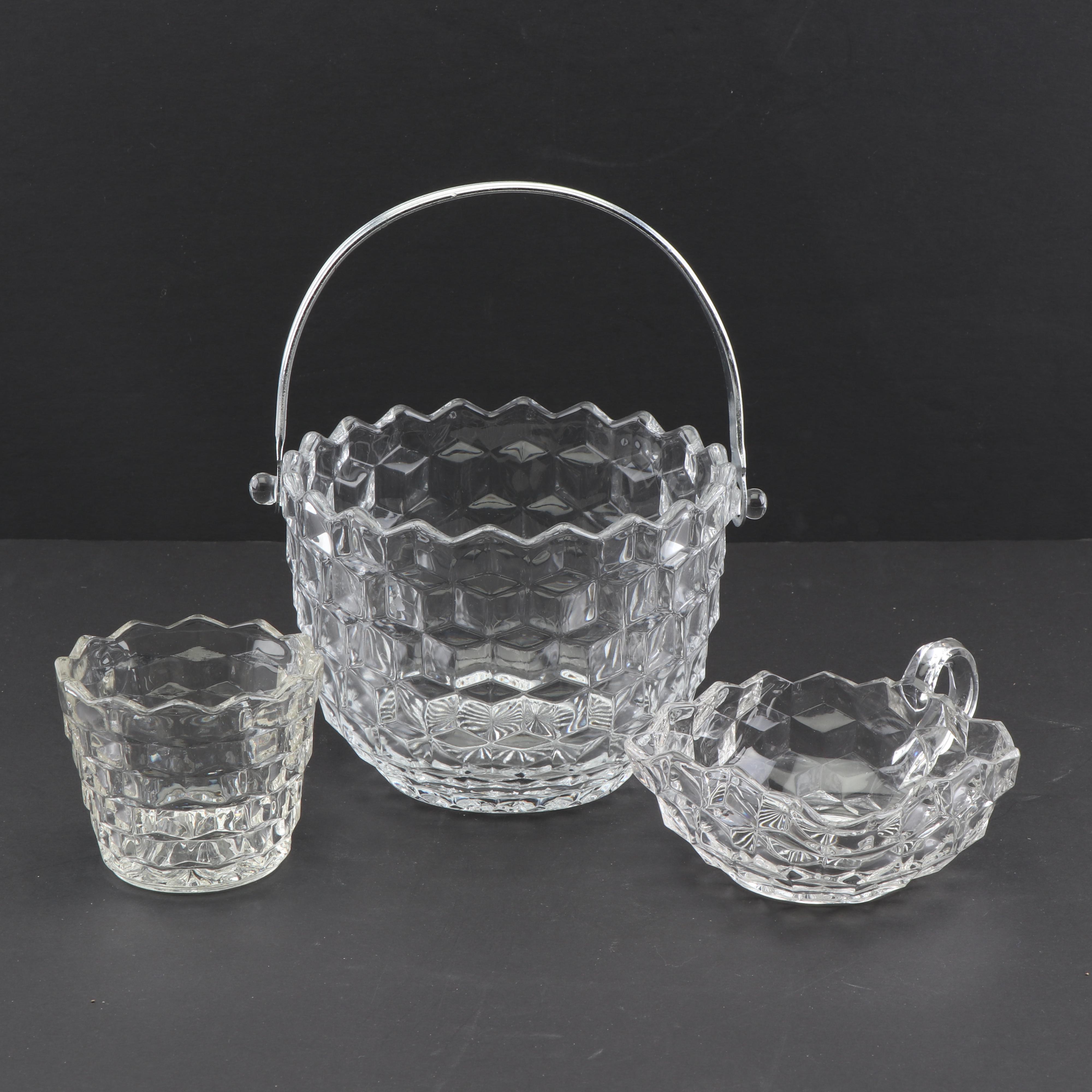 Fostoria "American Clear" Glass Serveware