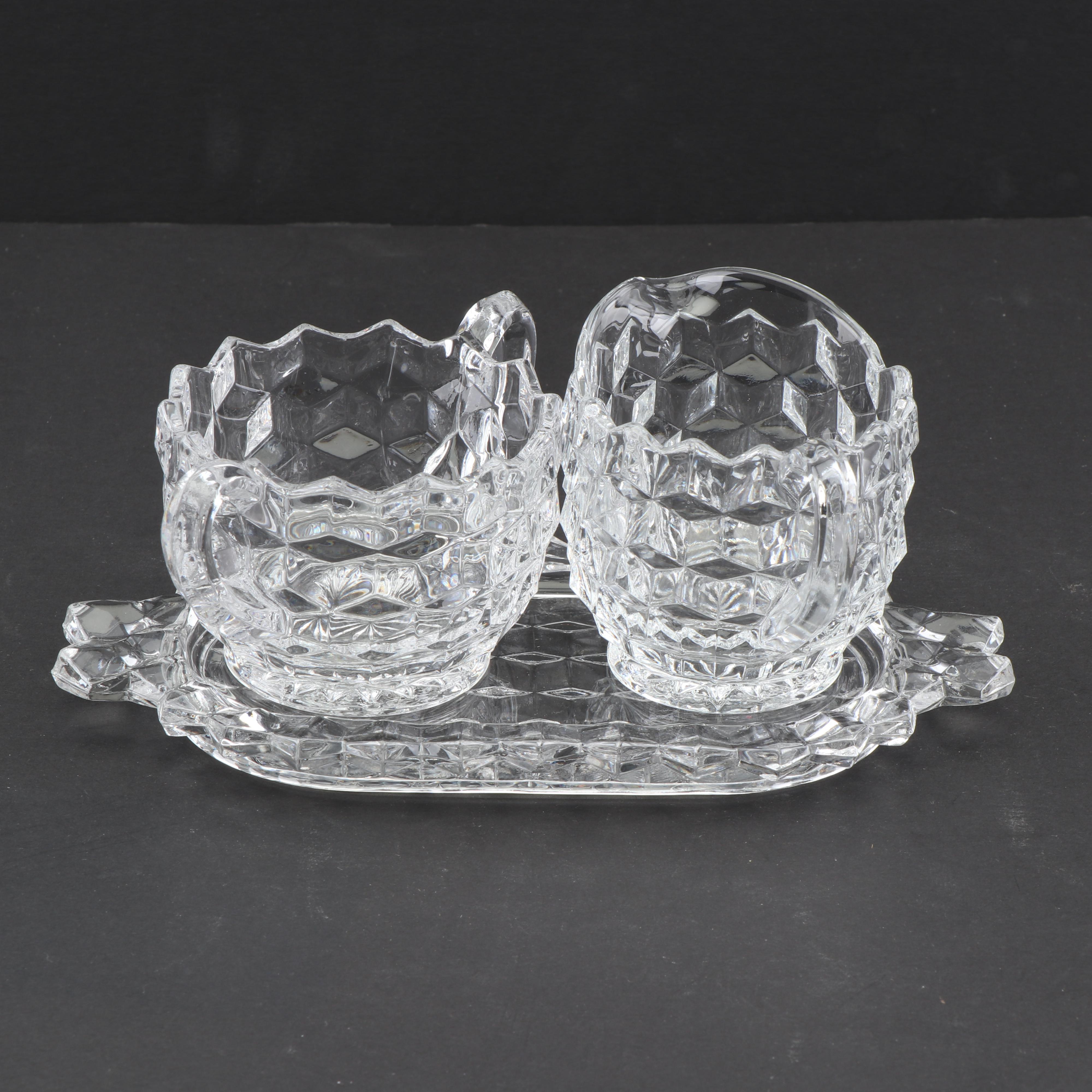 Fostoria "American Clear" Glass Serveware