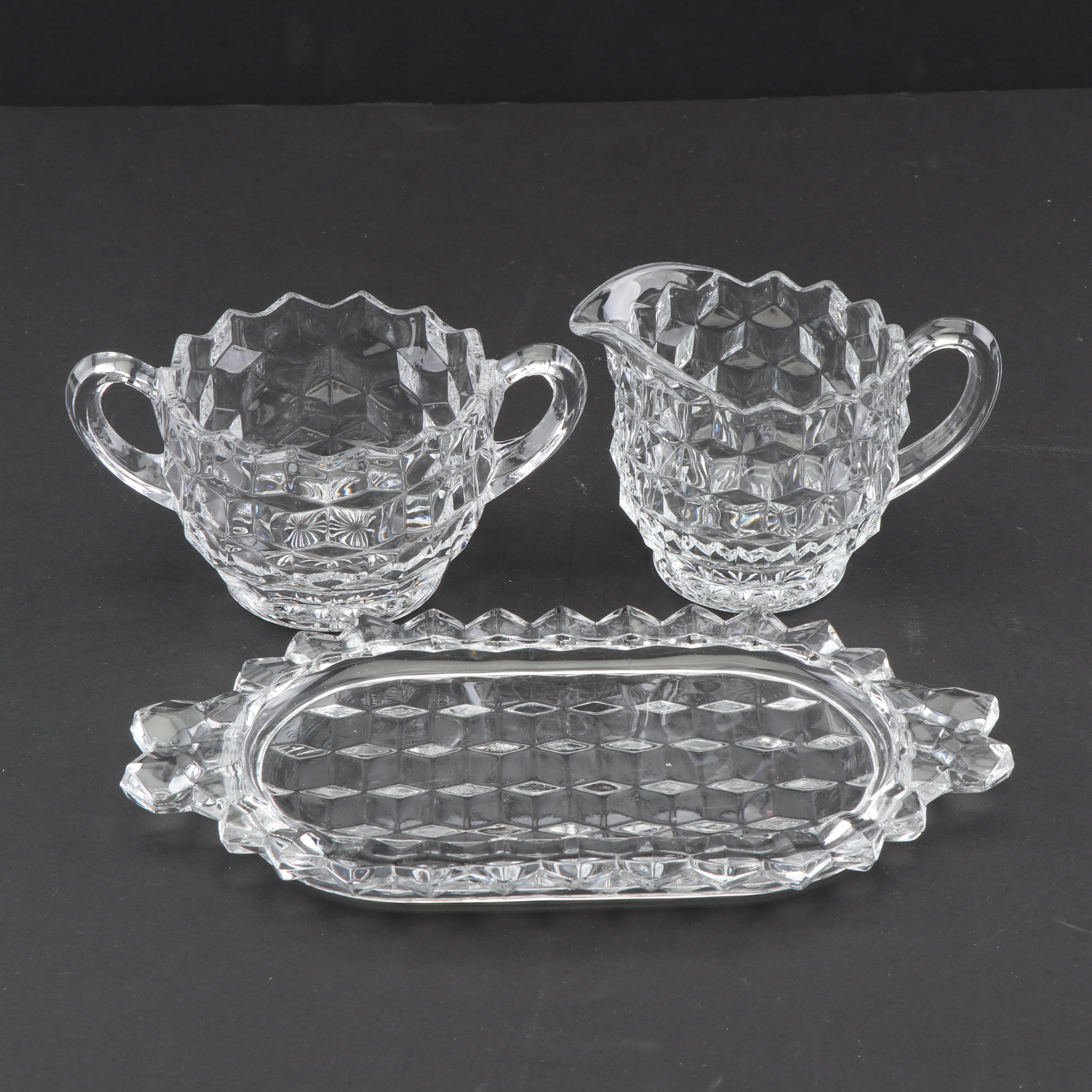 Fostoria "American Clear" Glass Serveware