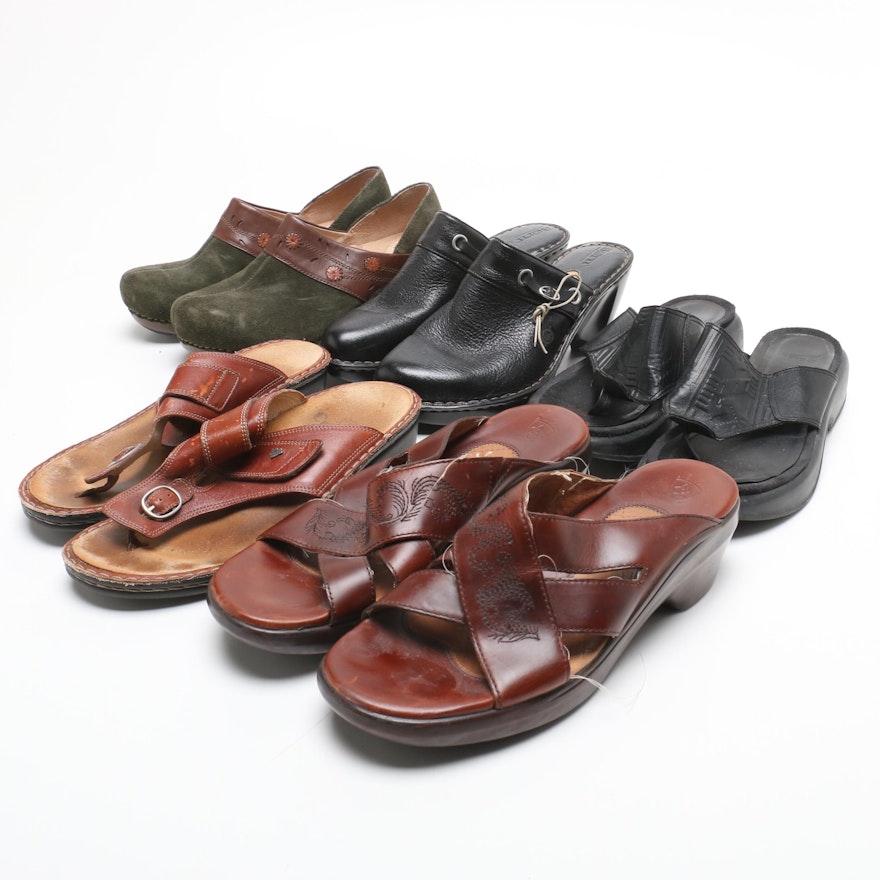 Dansko, Børn, Ariat and Finn Comfort Leather Sandals and Clogs