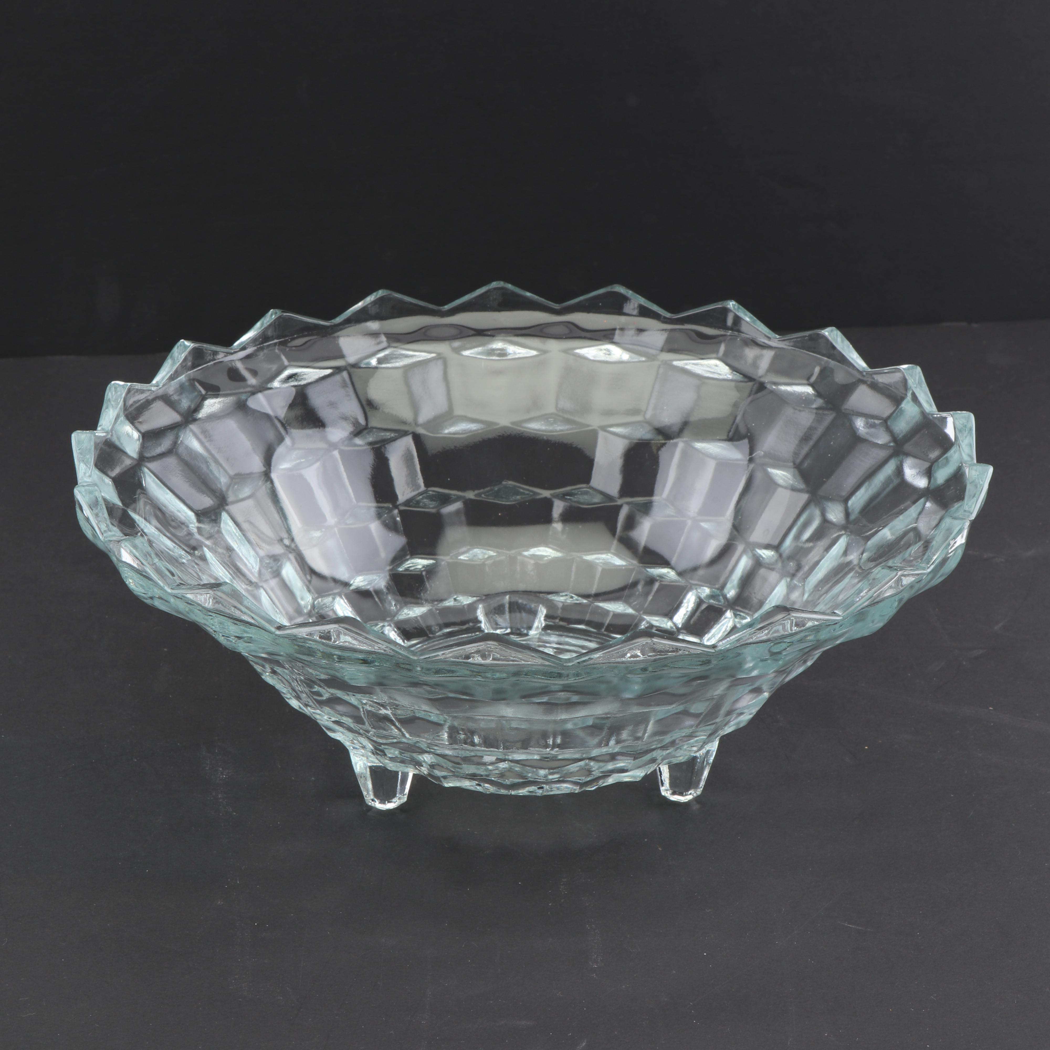 Fostoria "American Clear" Glass Serving Bowls