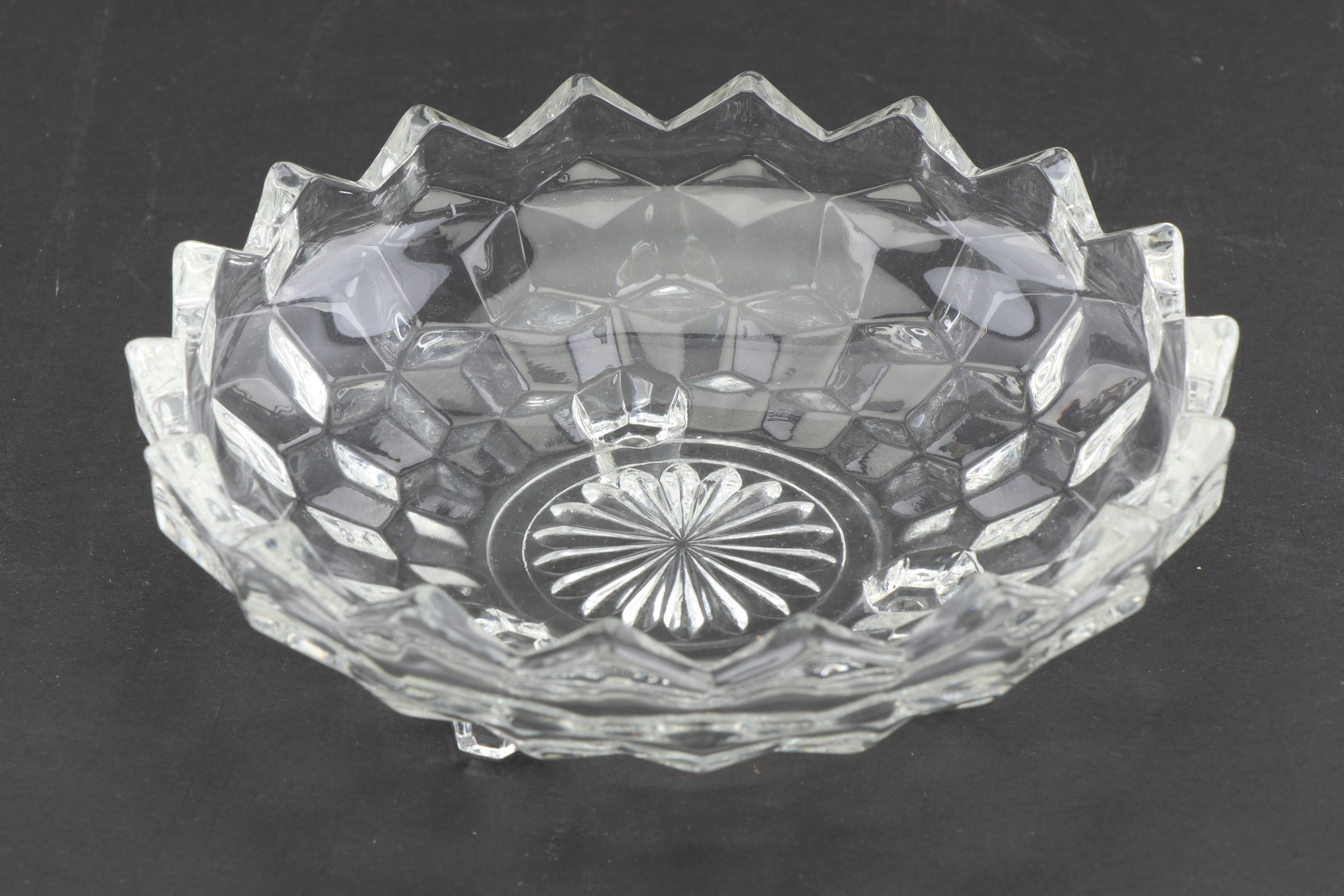 Fostoria "American Clear" Glass Serving Bowls