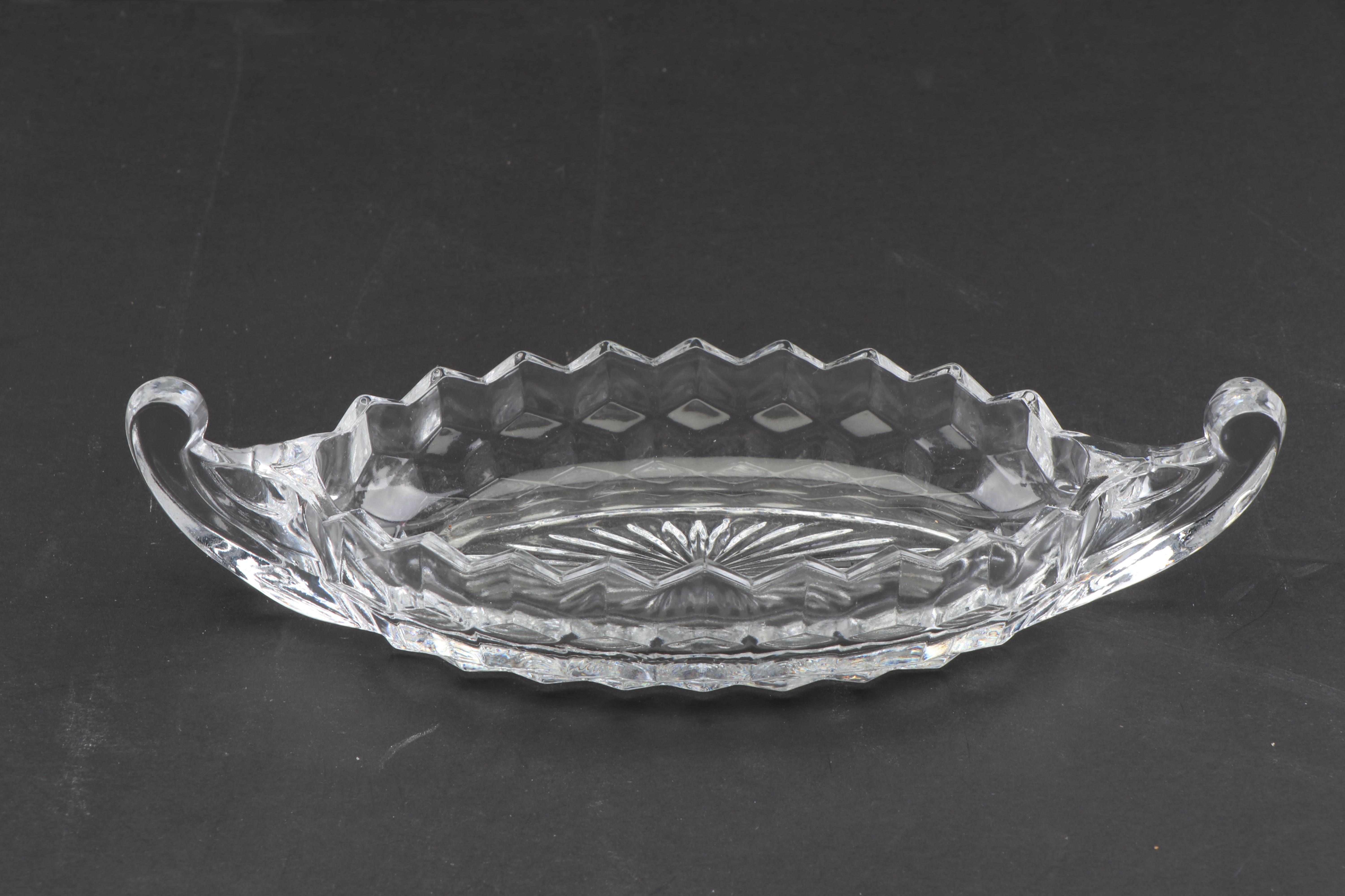 Fostoria "American Clear" Glass Serveware and Candlestick