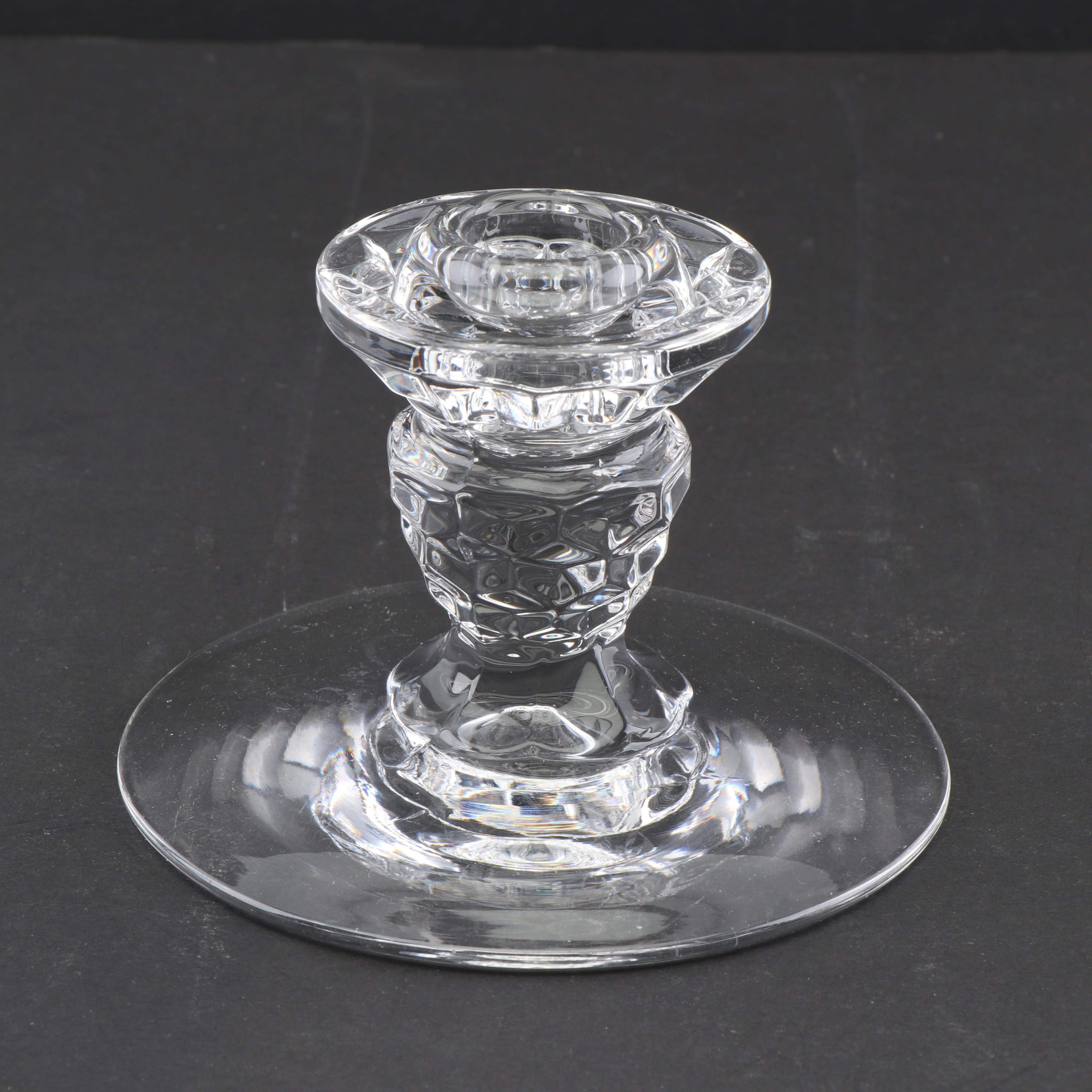 Fostoria "American Clear" Glass Serveware and Candlestick