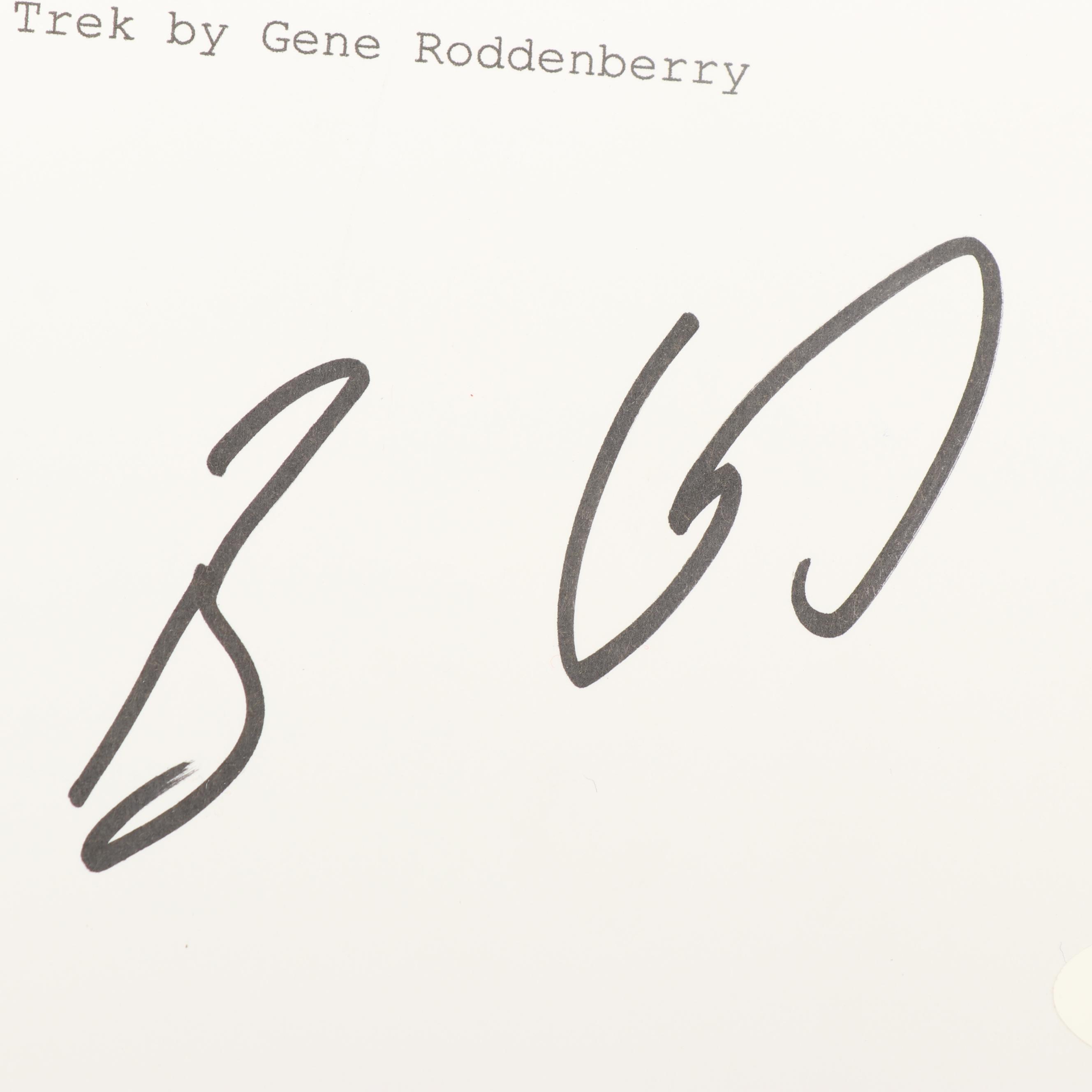 Bruce Greenwood Autographed "Star Trek" Movie Script - Beckett COA