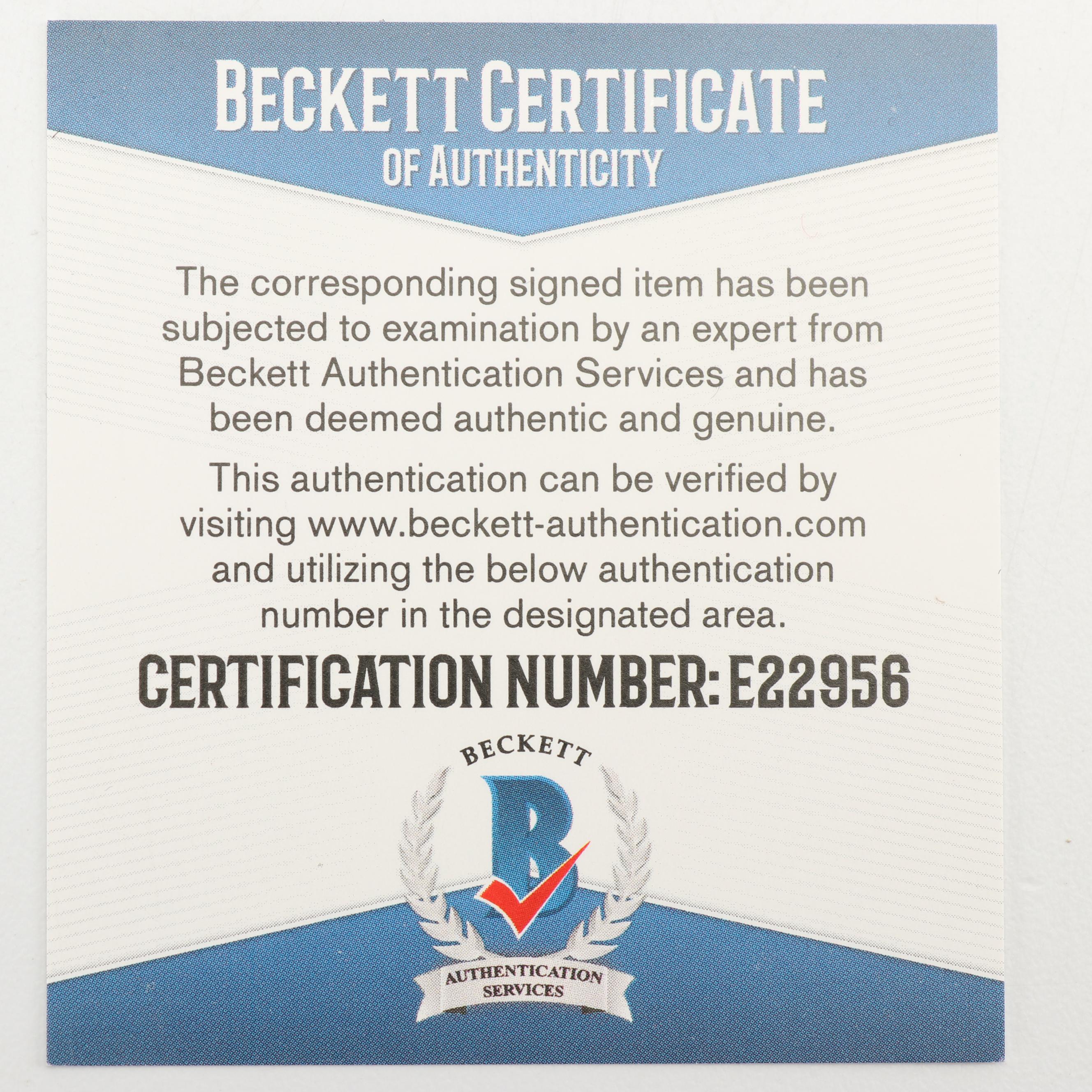 Bruce Greenwood Autographed "Star Trek" Movie Script - Beckett COA