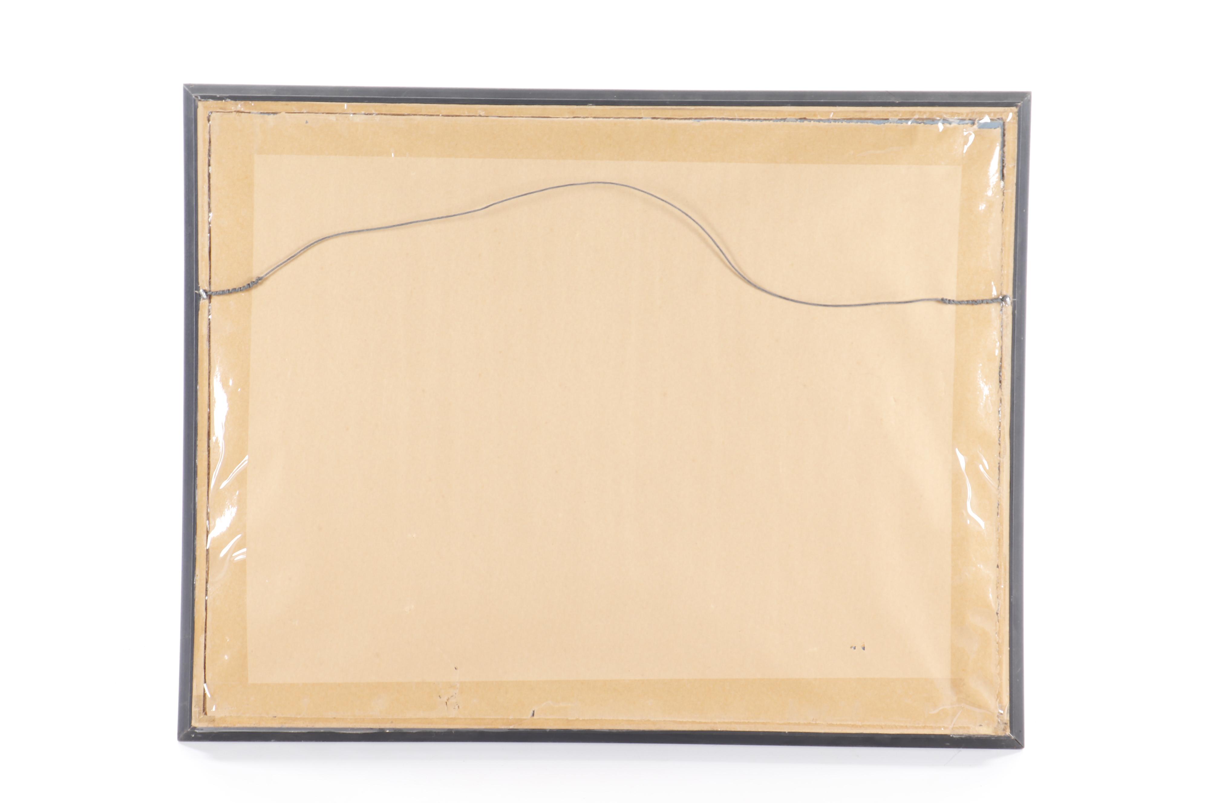 Earle G. Barlow Watercolor Painting