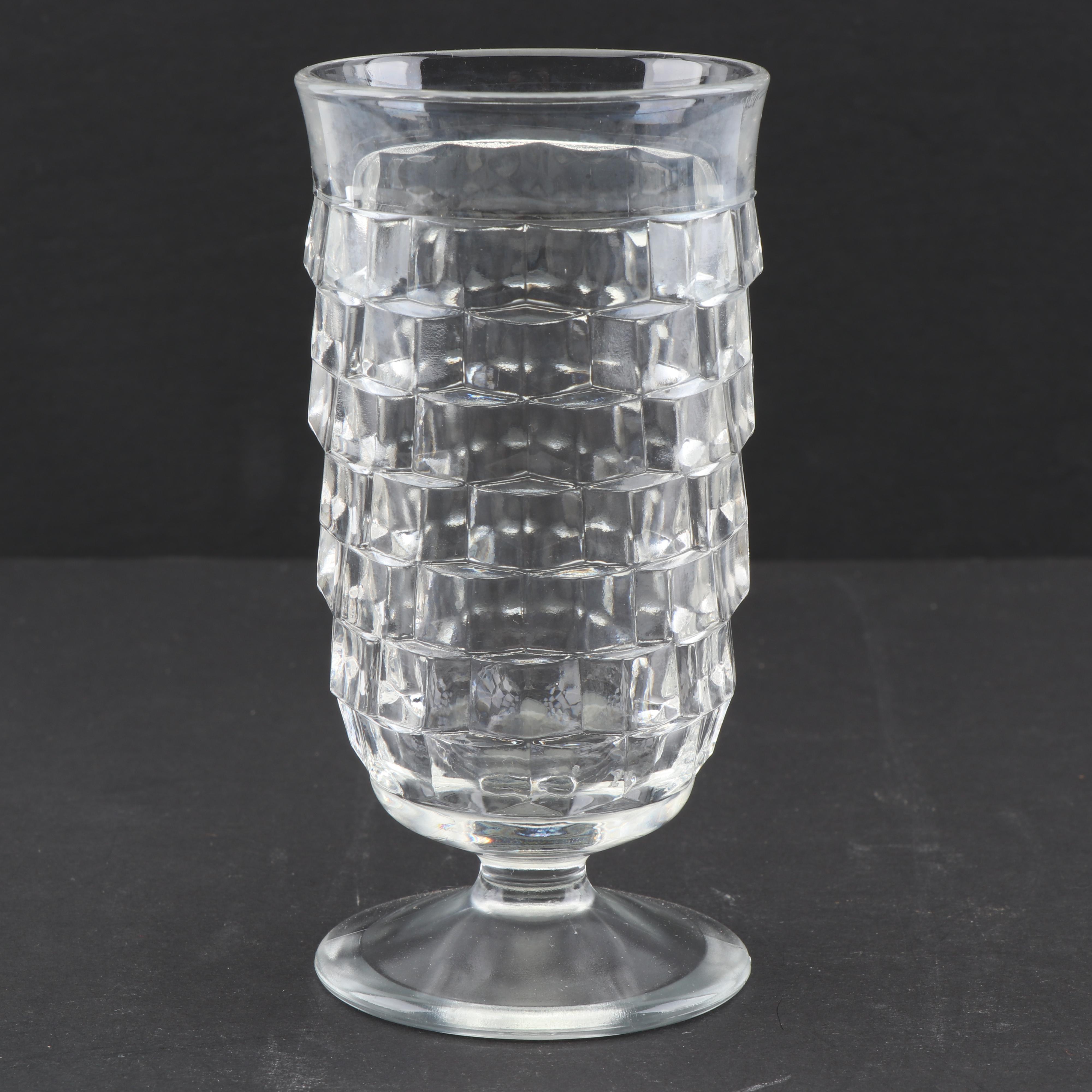 Fostoria "American Clear" Iced Tea Glasses and Water Goblets