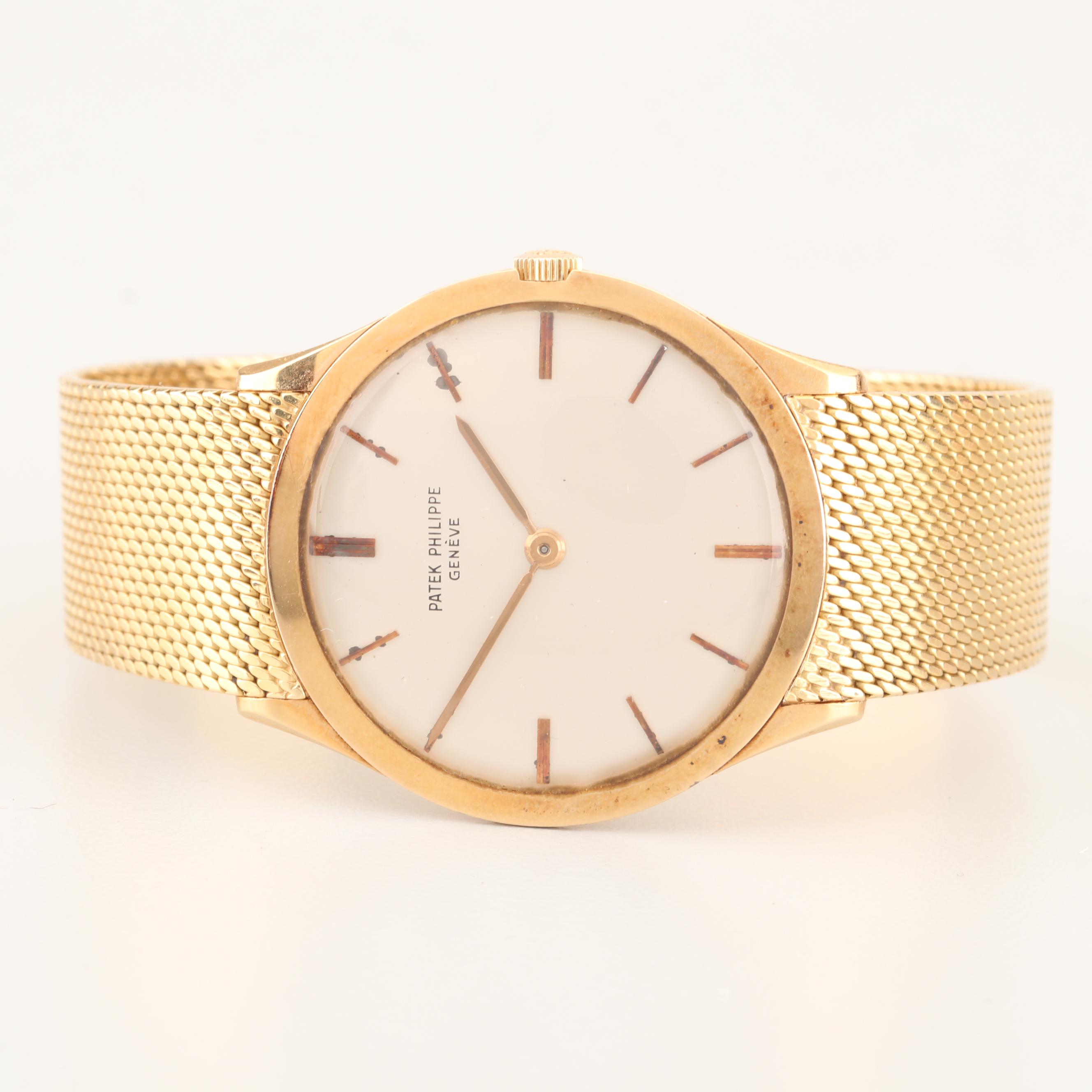 Patek Philippe Genève Swiss 18K Yellow Gold Watch