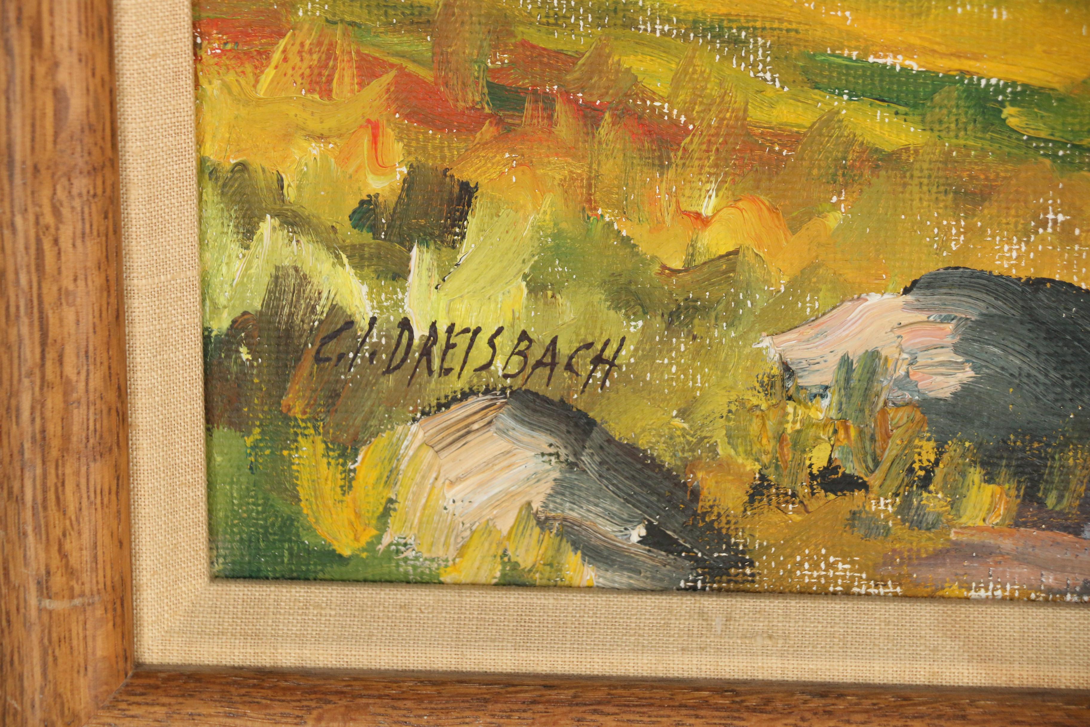 Clarence Ira Dreisbach Oil Painting