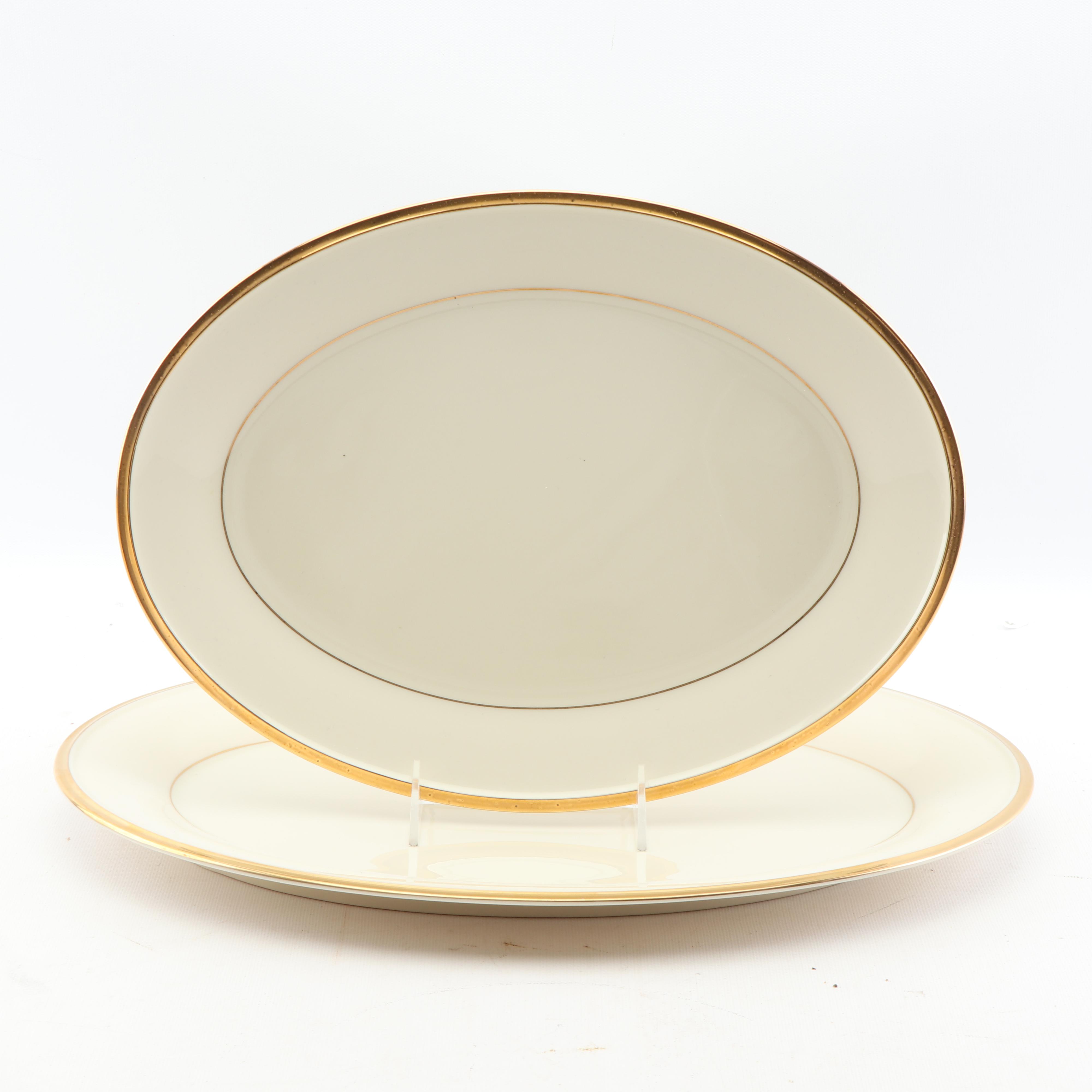 Lenox "Eternal" Porcelain Serveware and Salt and Pepper Mill Set