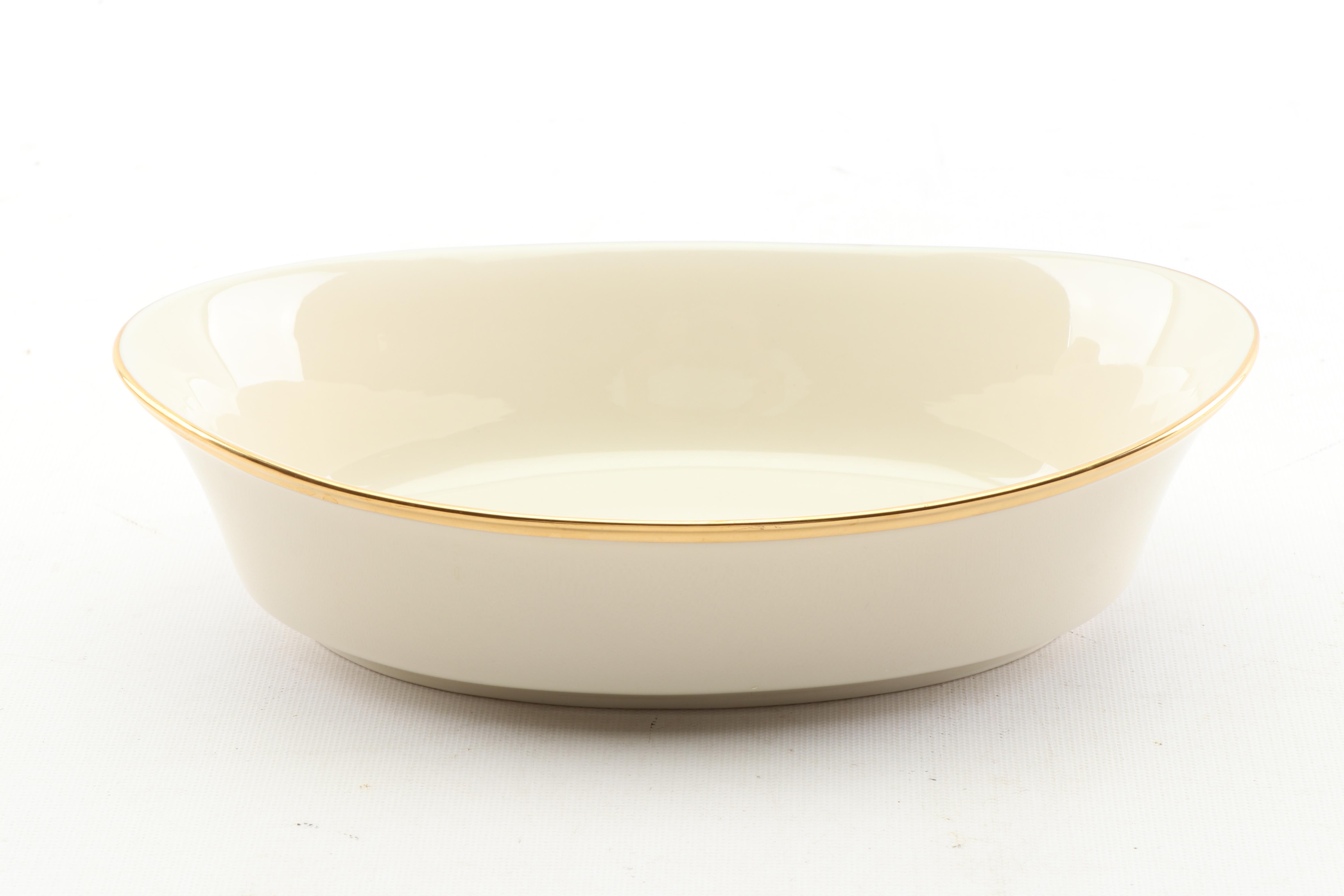 Lenox "Eternal" Porcelain Serveware and Salt and Pepper Mill Set